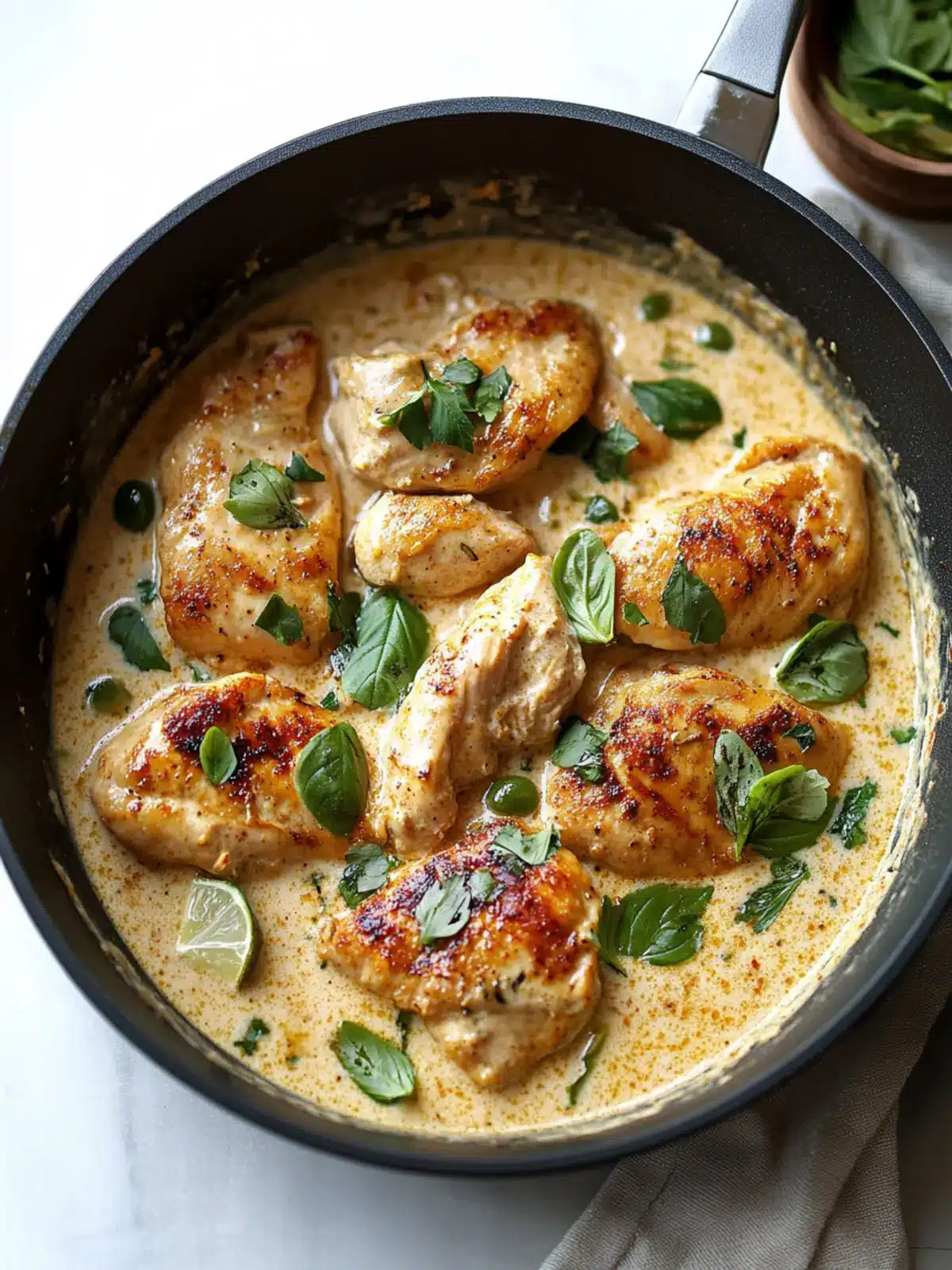 Creamy Coconut Milk Chicken Recipe One-Skillet Delight 4 Creamy Coconut Milk Chicken Recipe (One-Skillet)