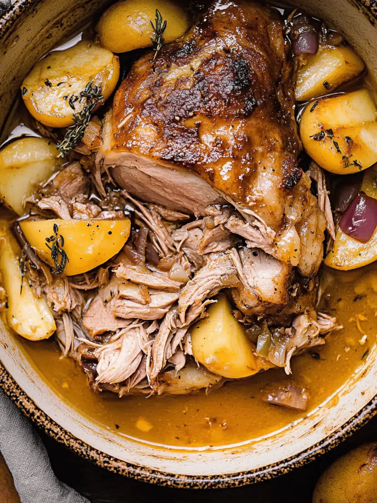 Savory Apple Cider Braised Pork Shoulder for Cozy Feasts 4 Apple Cider Braised Pork Shoulder