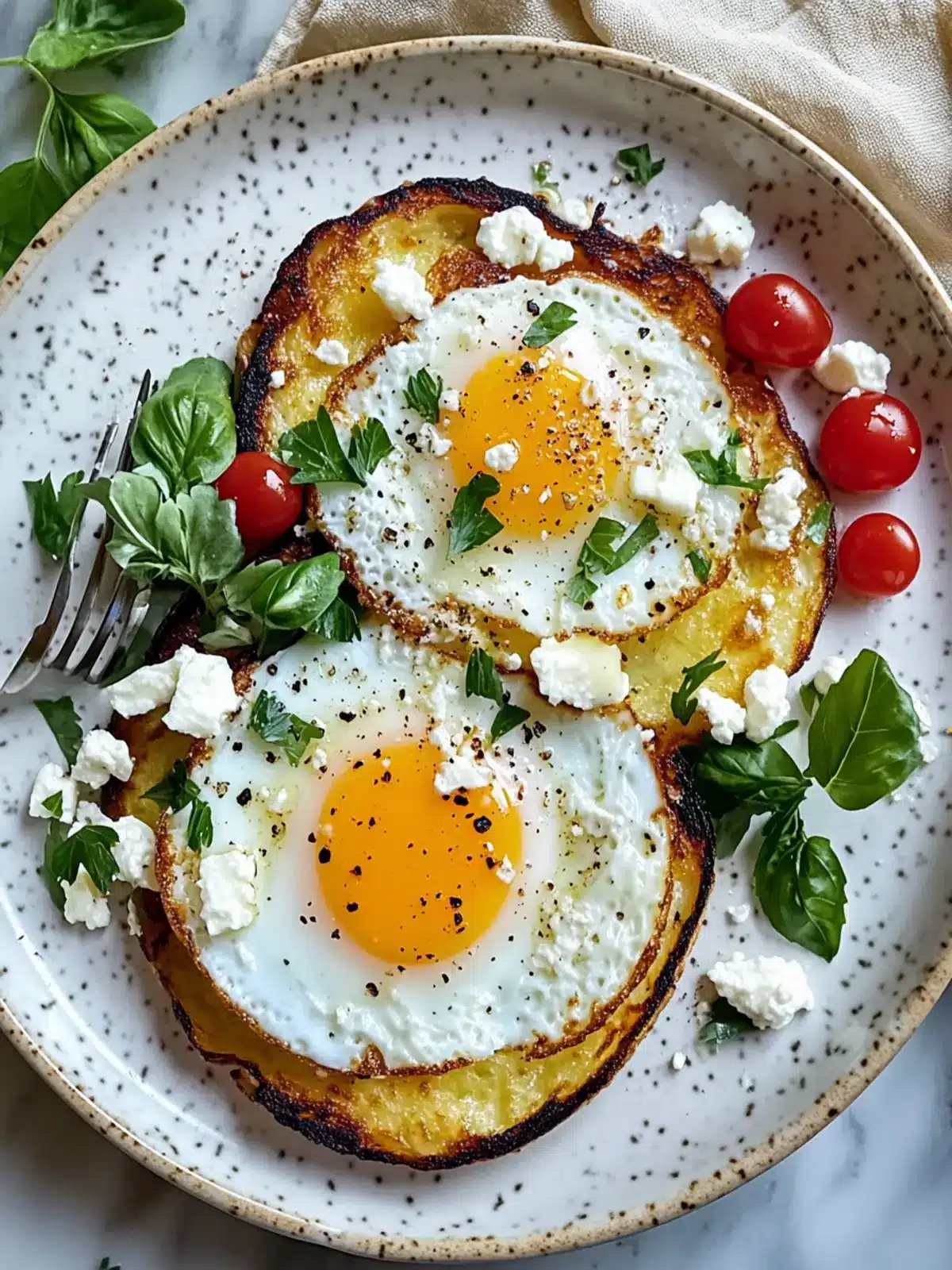 Crispy Feta Fried Eggs: Elevate Your Breakfast Game Today 4 Crispy Feta Fried Eggs