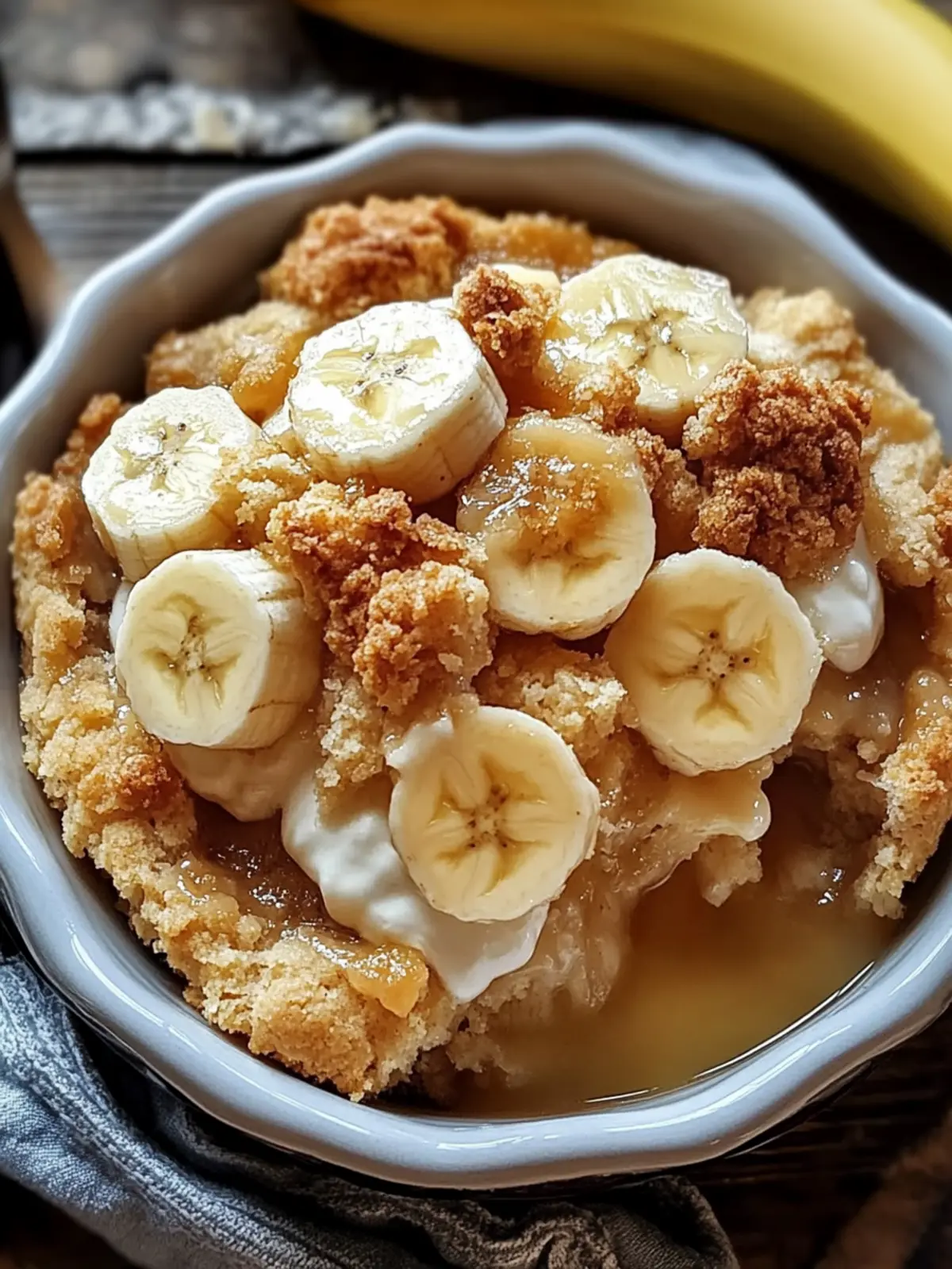 Southern Banana Cobbler Recipe for Comforting Family Moments 3 Southern Banana Cobbler Recipe