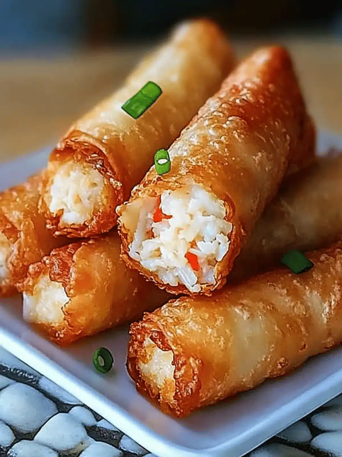 Crab Cake Egg Rolls: A Crispy Delight You Can't Resist 4 Crab Cake Egg Rolls