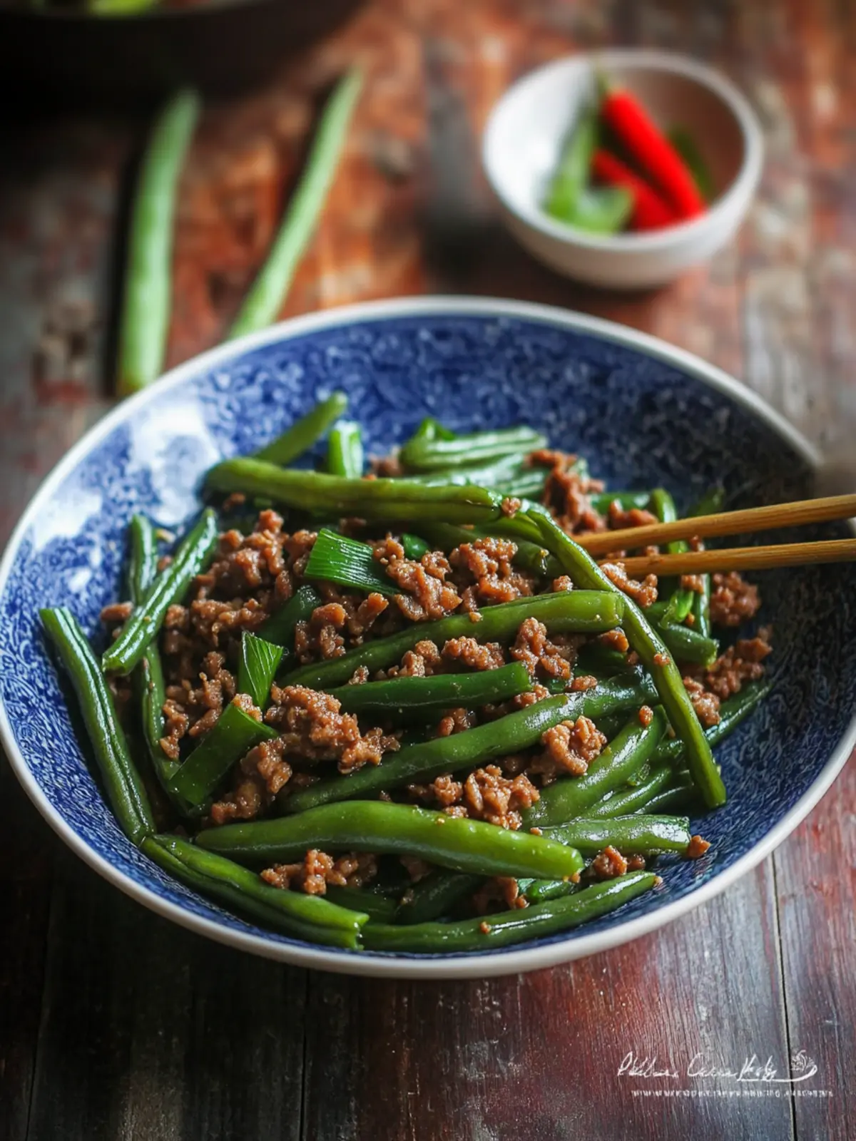 Savory Chinese Green Beans With Pork Mince in 20 Minutes 4 Chinese Green Beans With Pork Mince