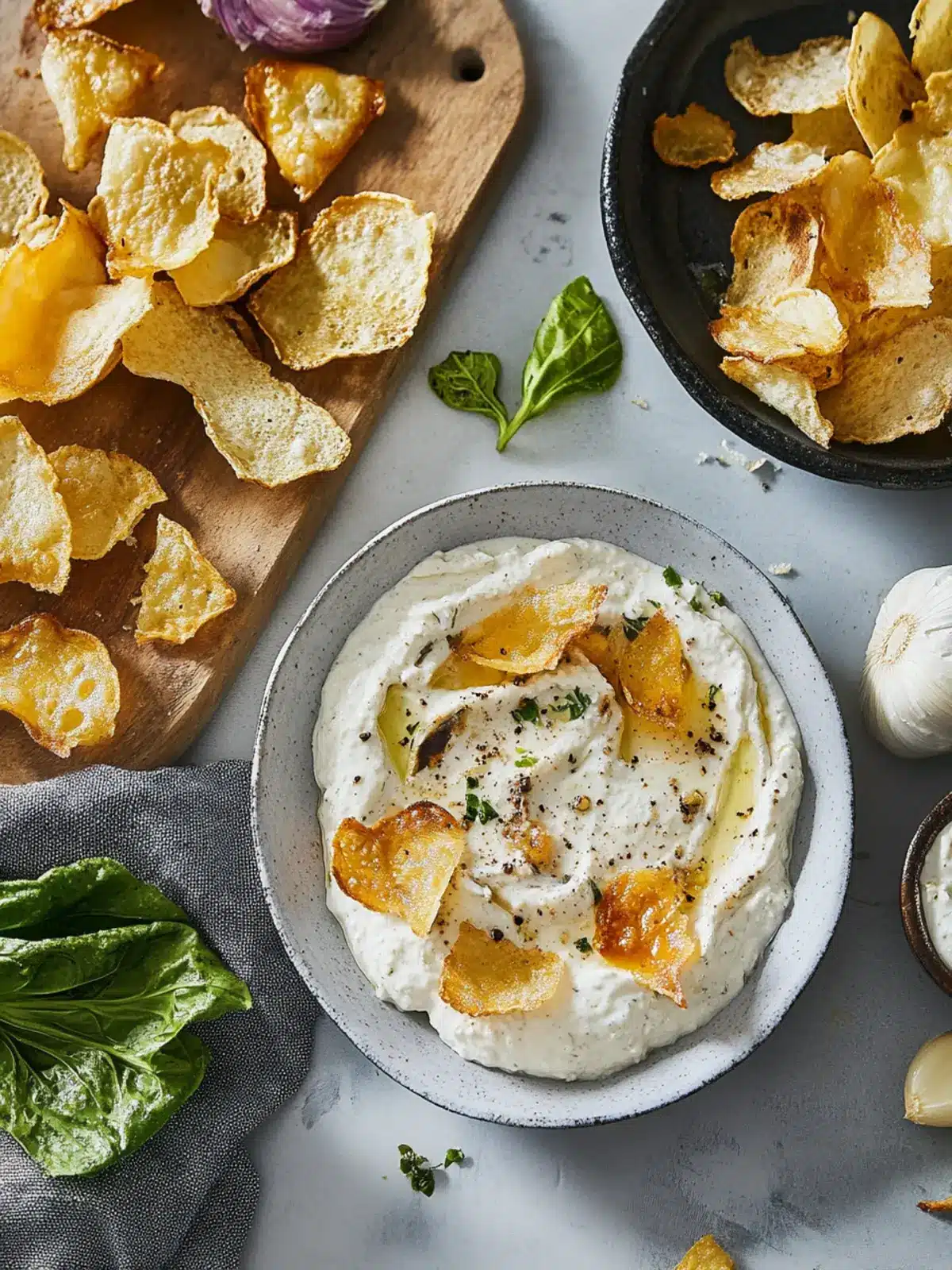 Crispy Garlic Dip: Your New Favorite Flavor Bomb at Home 3 Crispy Garlic Dip