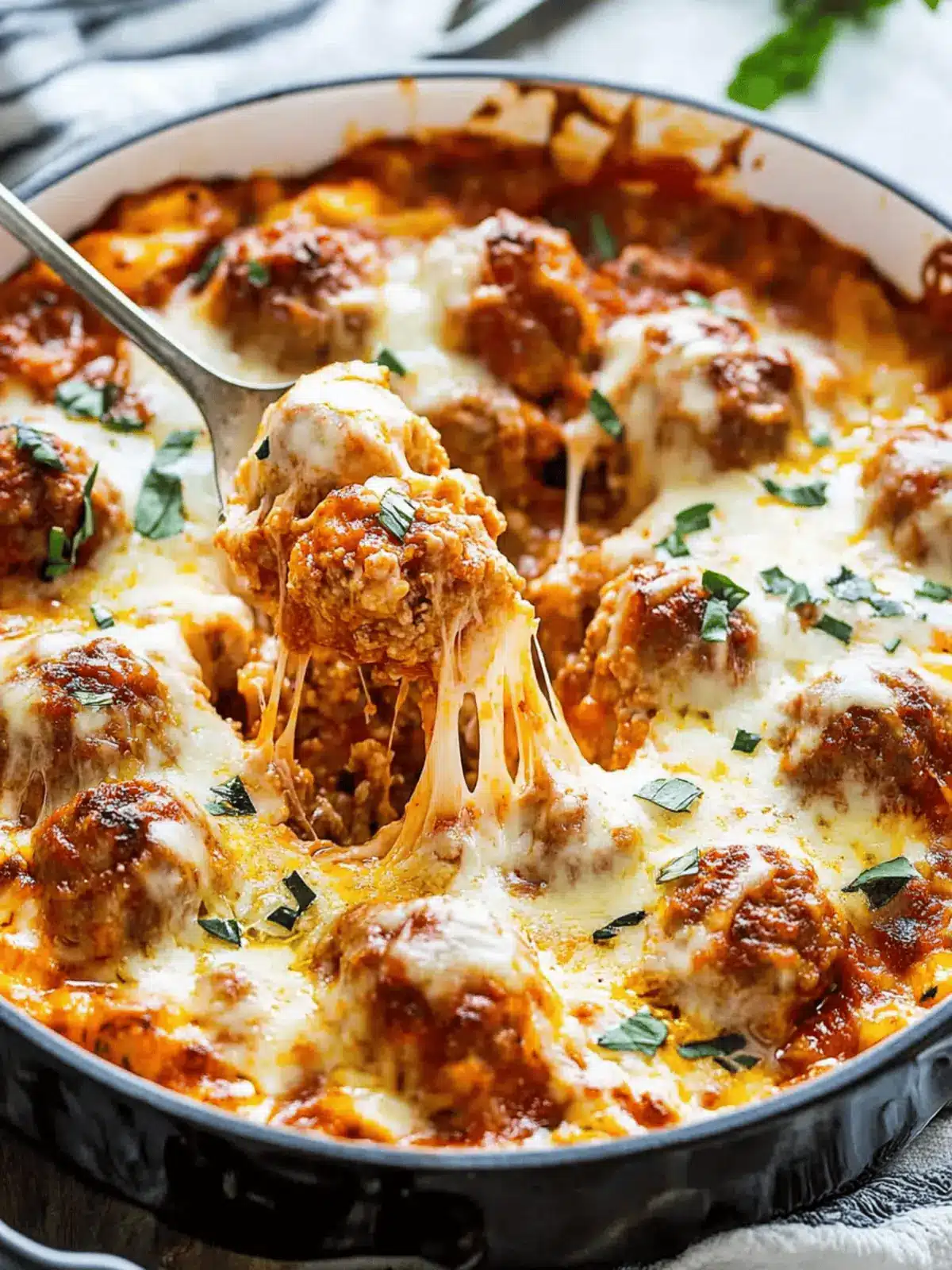 Irresistible Meatball Casserole for Cozy Family Dinners 3 Meatball Casserole