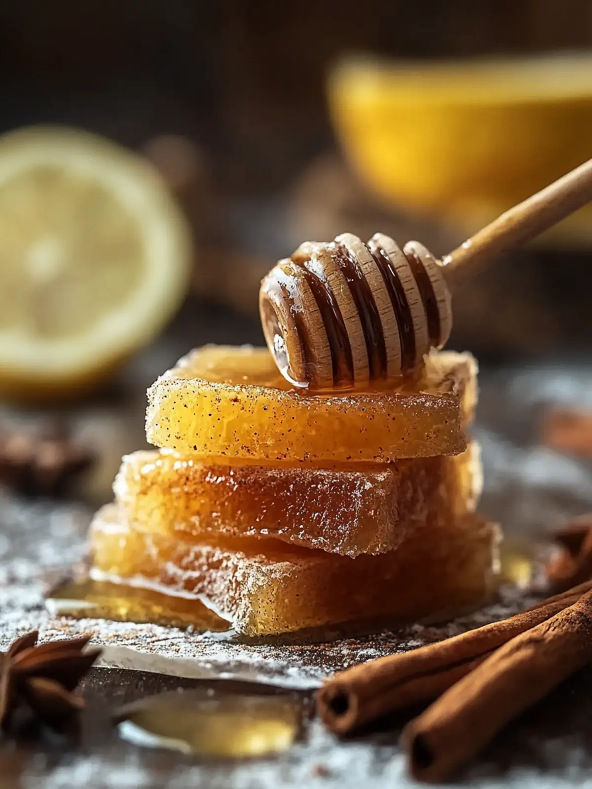 Sweet Honey Cinnamon Blondies for Cozy Fall Moments 3 Sweet Honey Cinnamon