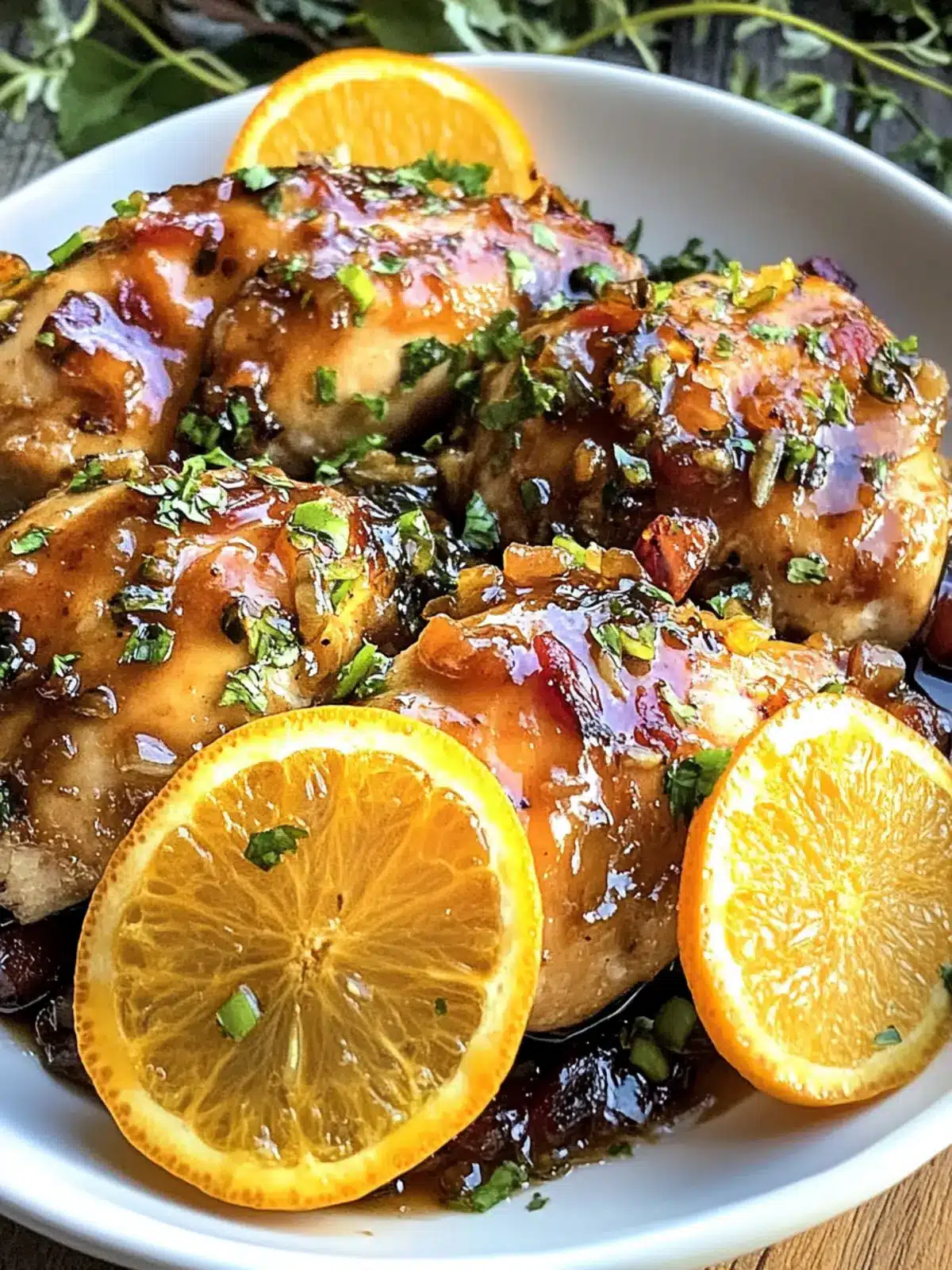 Sweet and Savory Orange Balsamic Glazed Chicken Delight 3 Orange Balsamic Glazed Chicken