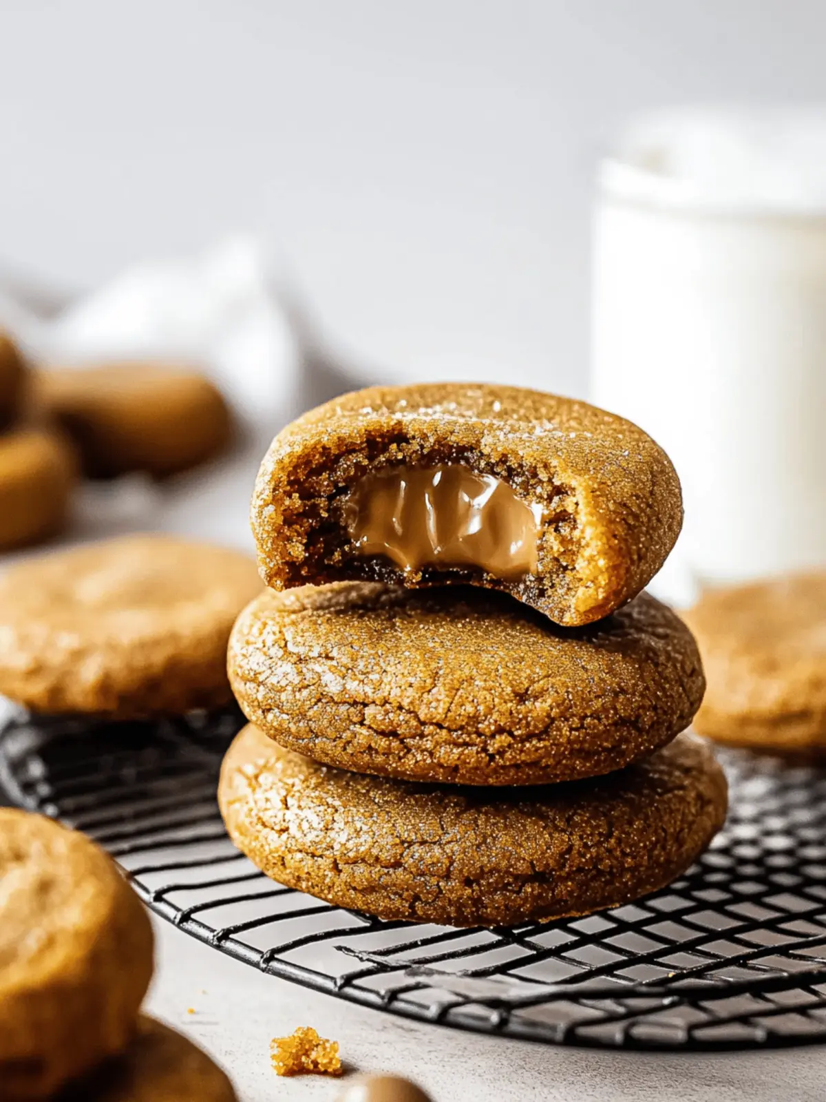 Delicious Ginger Molasses Rolo Cookies to Satisfy Your Cravings 3 Ginger Molasses Rolo Cookies