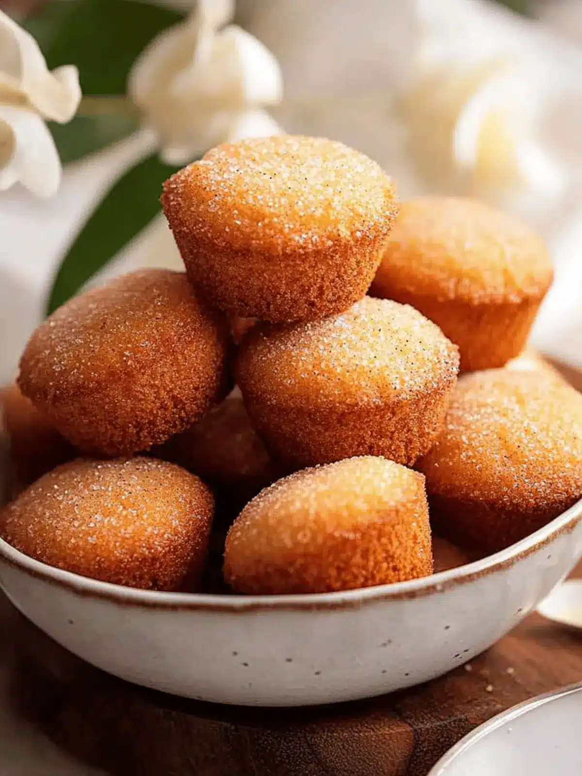 Mini Cinnamon Muffins That Melt in Your Mouth 4 Mini cinnamon muffins