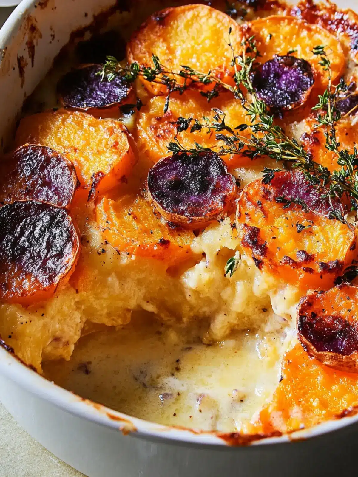 Irresistible Sweet Potato Gratin That Will Elevate Dinner! 4 Sweet Potato Gratin