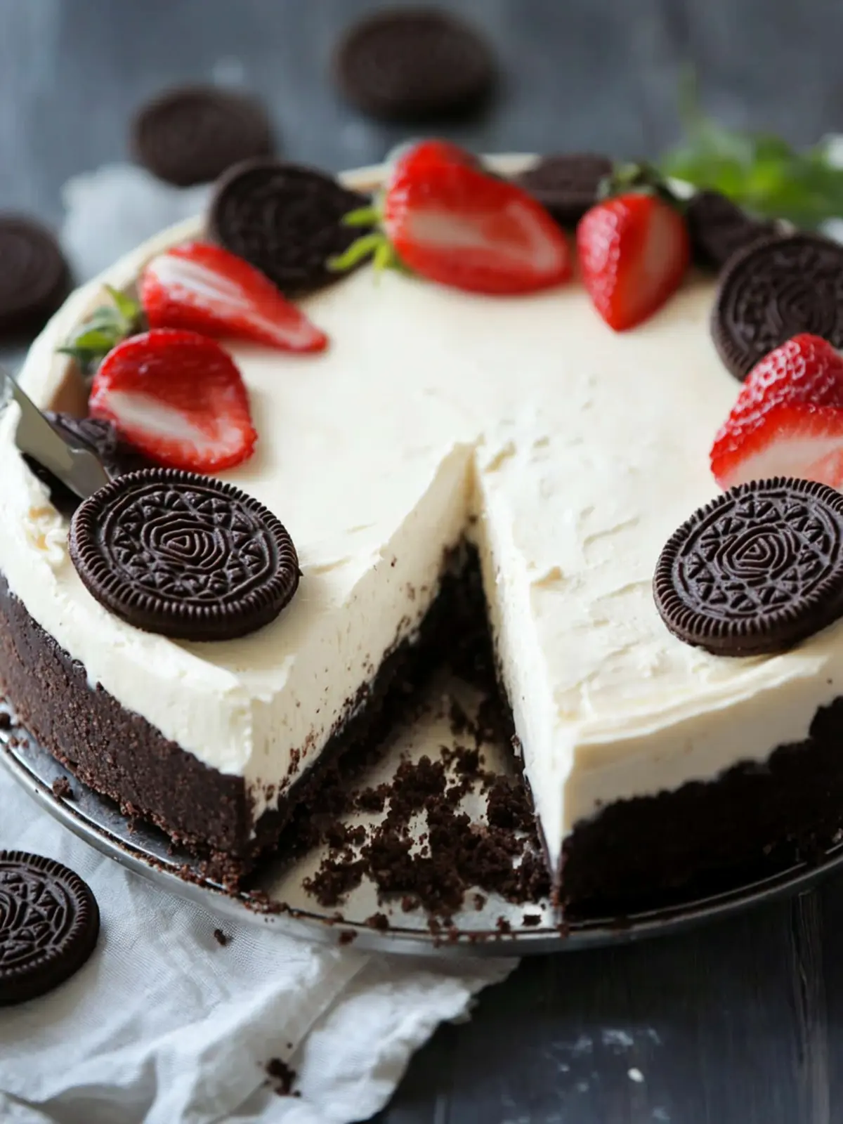 Delicious No Bake Oreo Crust Cheesecake for Easy Indulgence 4 No Bake Oreo Crust Cheesecake