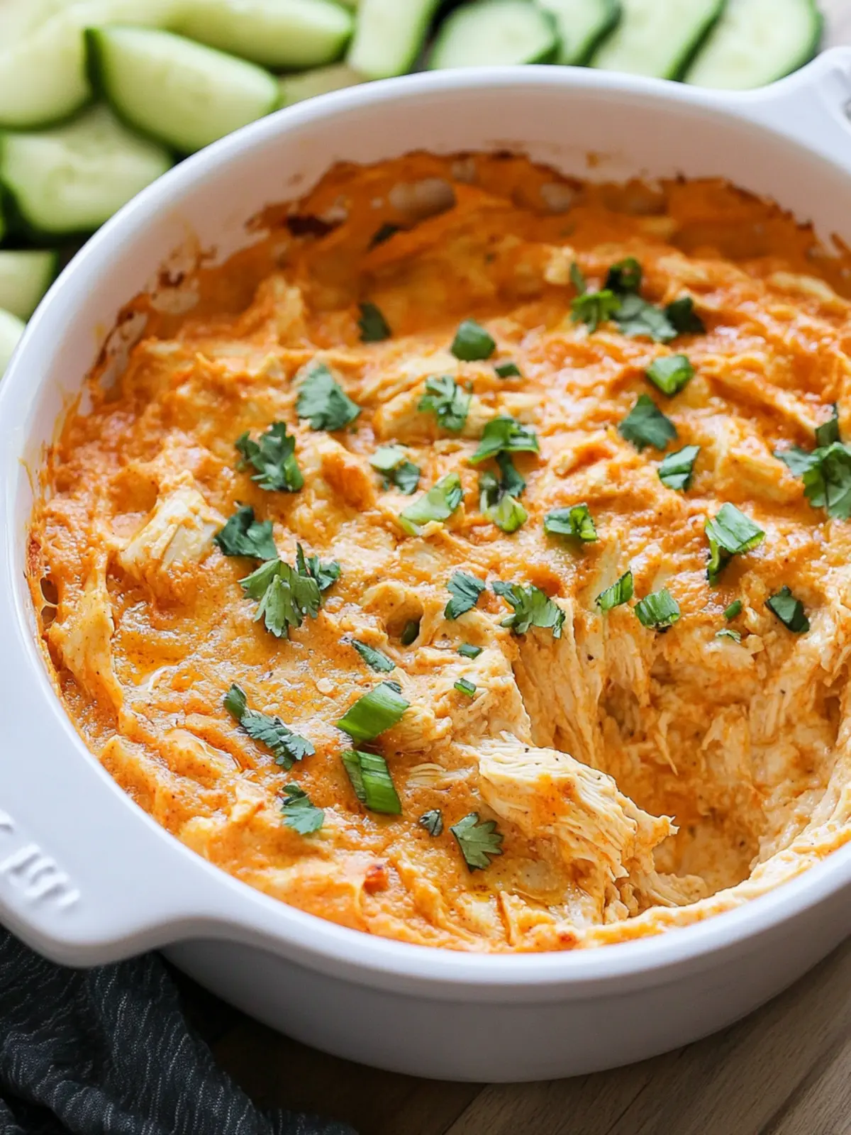 Creamy Dairy-Free Healthy Buffalo Chicken Dip Recipe to Love 2 Dairy-Free Healthy Buffalo Chicken Dip Recipe