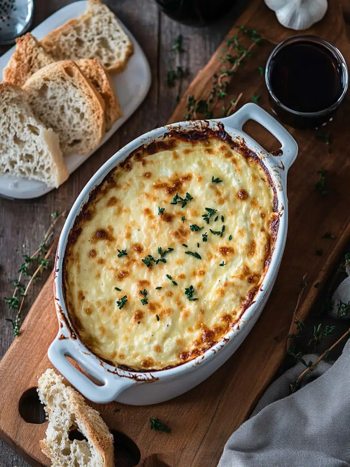 Irresistible Roasted Garlic Baked Ricotta for Cozy Nights 4 Roasted Garlic Baked Ricotta