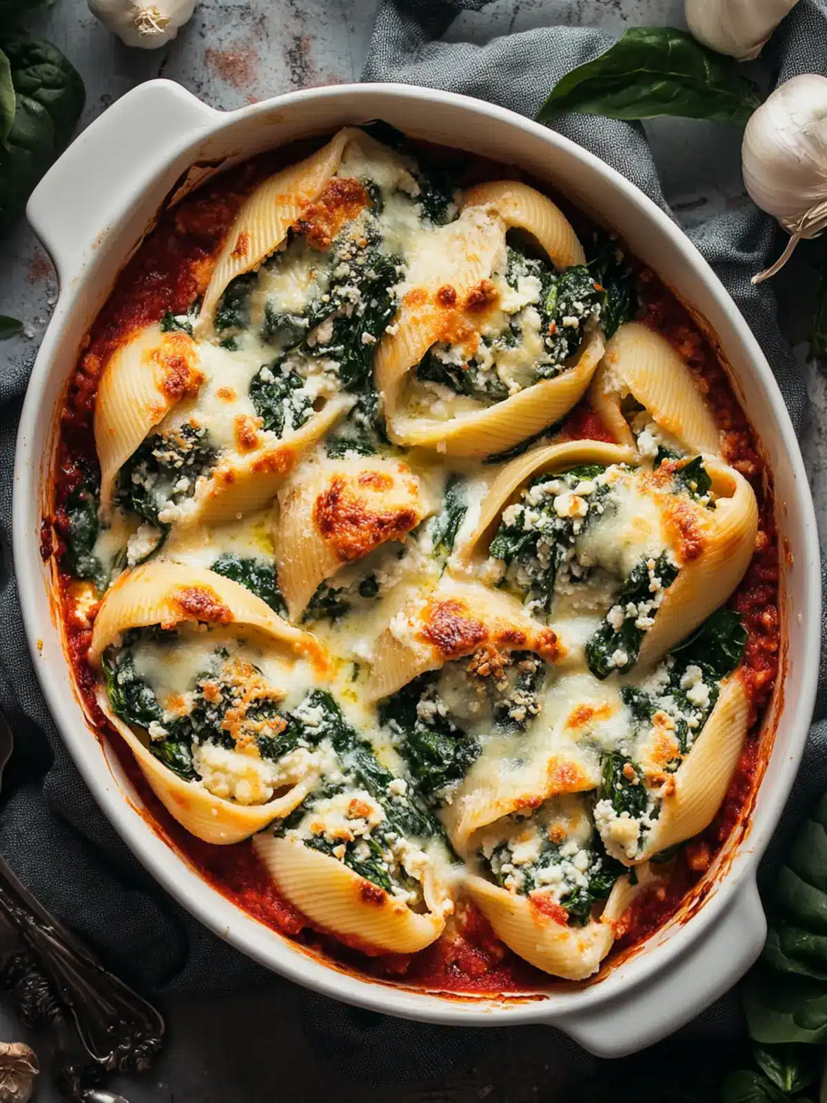 Spinach and Ricotta Stuffed Shells for Cozy Dinner Nights 2 Spinach and Ricotta Stuffed Shells