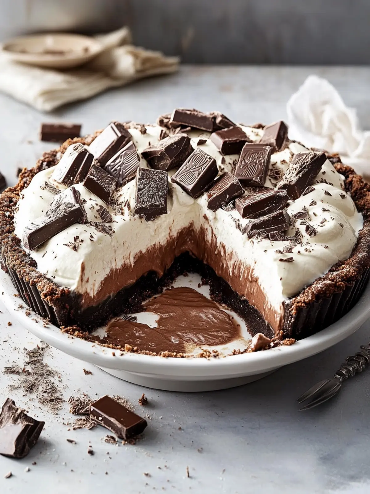 Indulge in Baileys Chocolate Cream Pie for Chocoholics 2 Baileys Chocolate Cream Pie