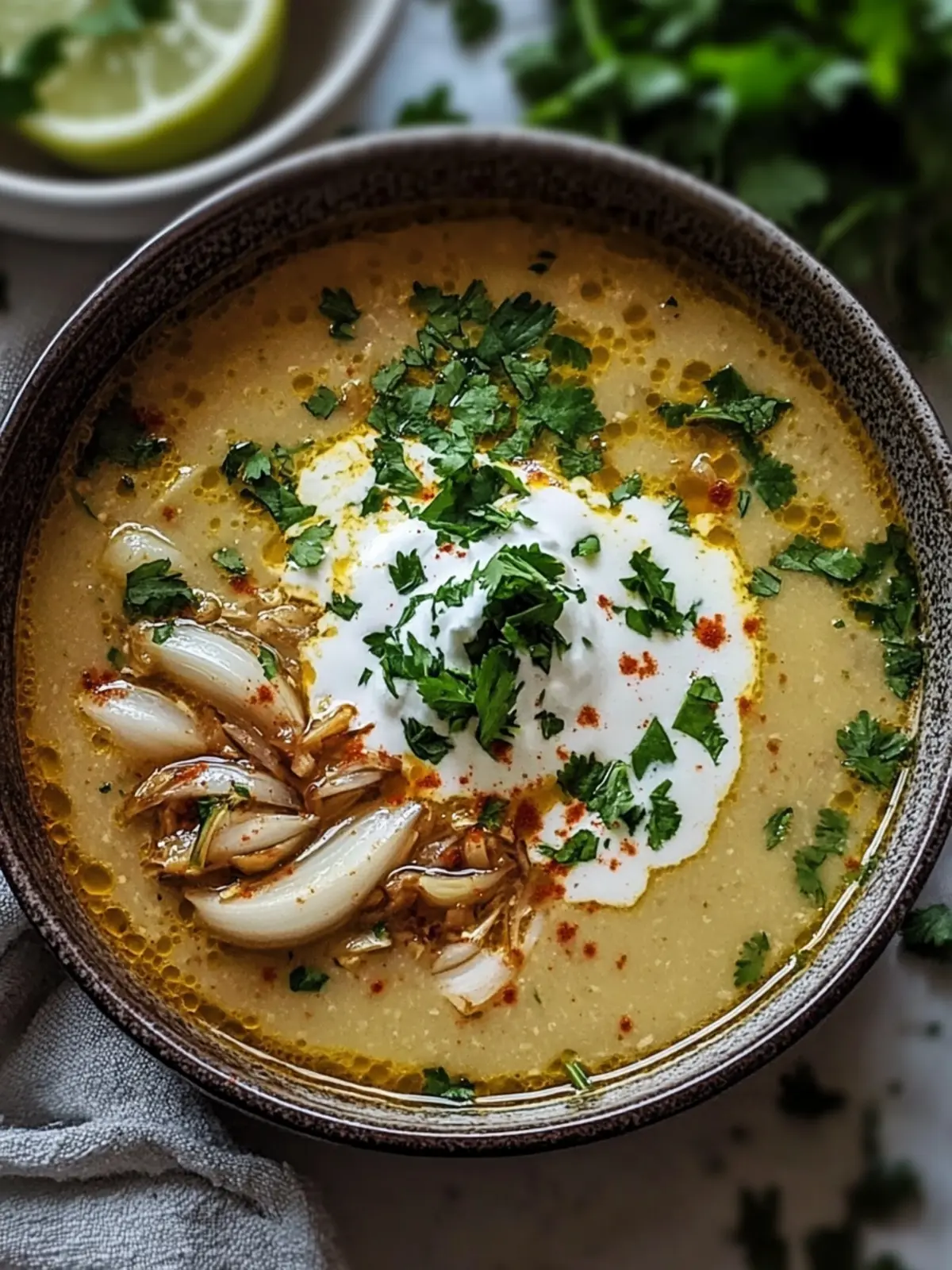 Irresistible Mexican Garlic Soup for Warm Cozy Nights 2 Irresistible Mexican Garlic Soup