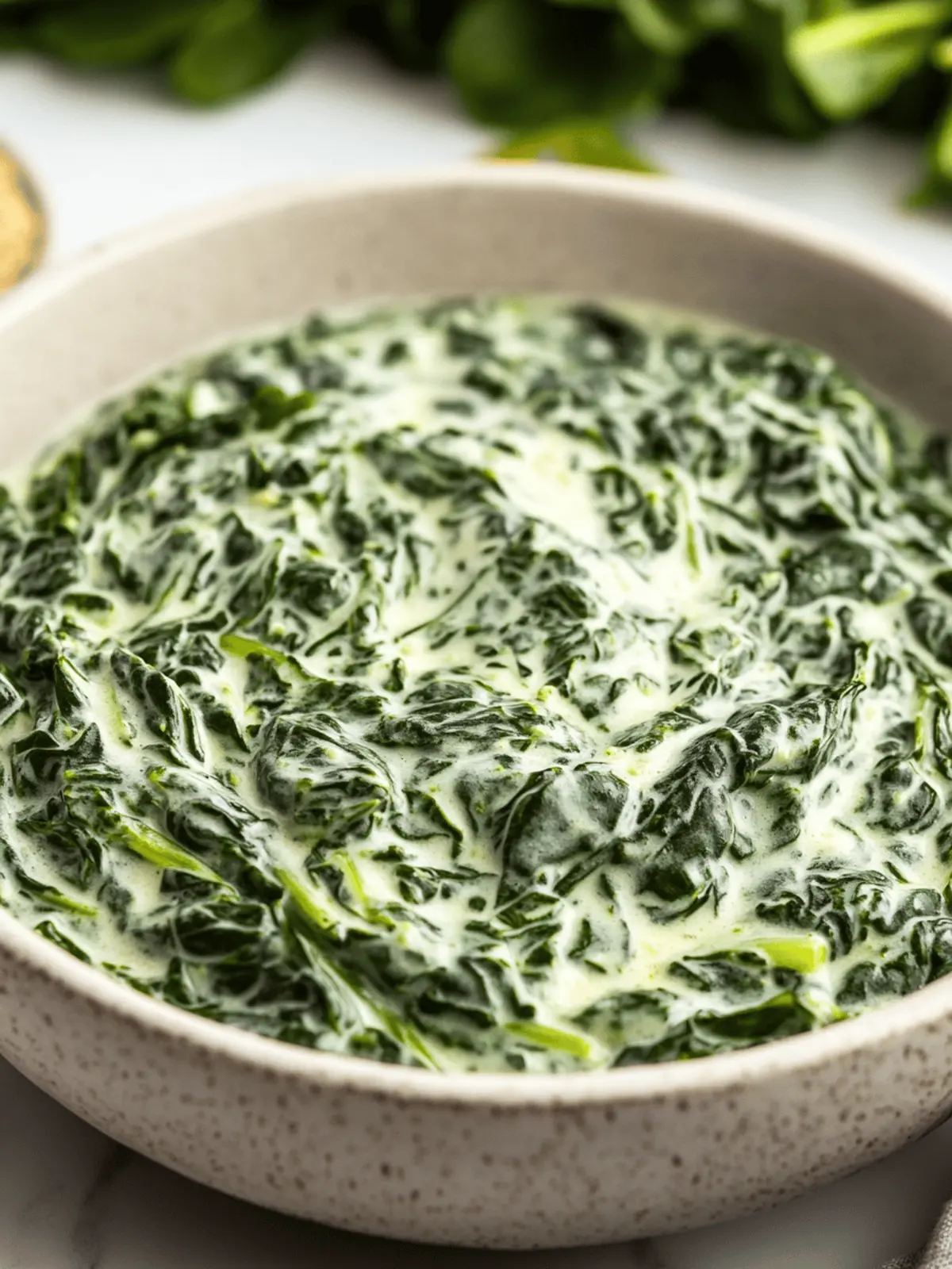Creamed Spinach Bliss: Elevate Your Dinner Tonight 4 Creamed Spinach