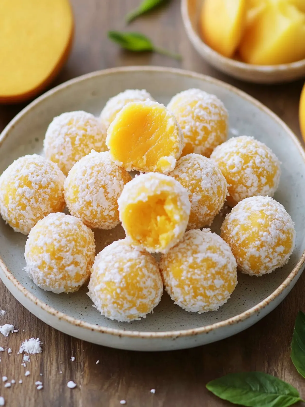 Delicious No Bake Mango Truffles to Wow Your Taste Buds 2 No Bake Mango Truffles
