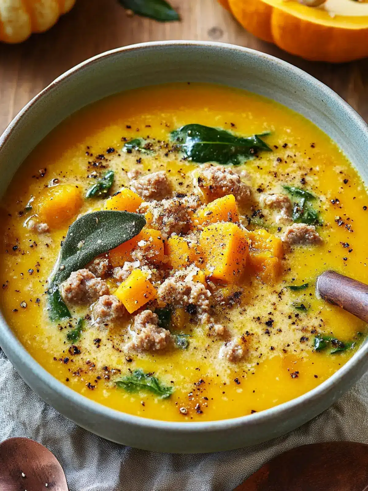 Butternut Squash Sausage Soup That Warms Your Soul 2 Butternut Squash Sausage Soup