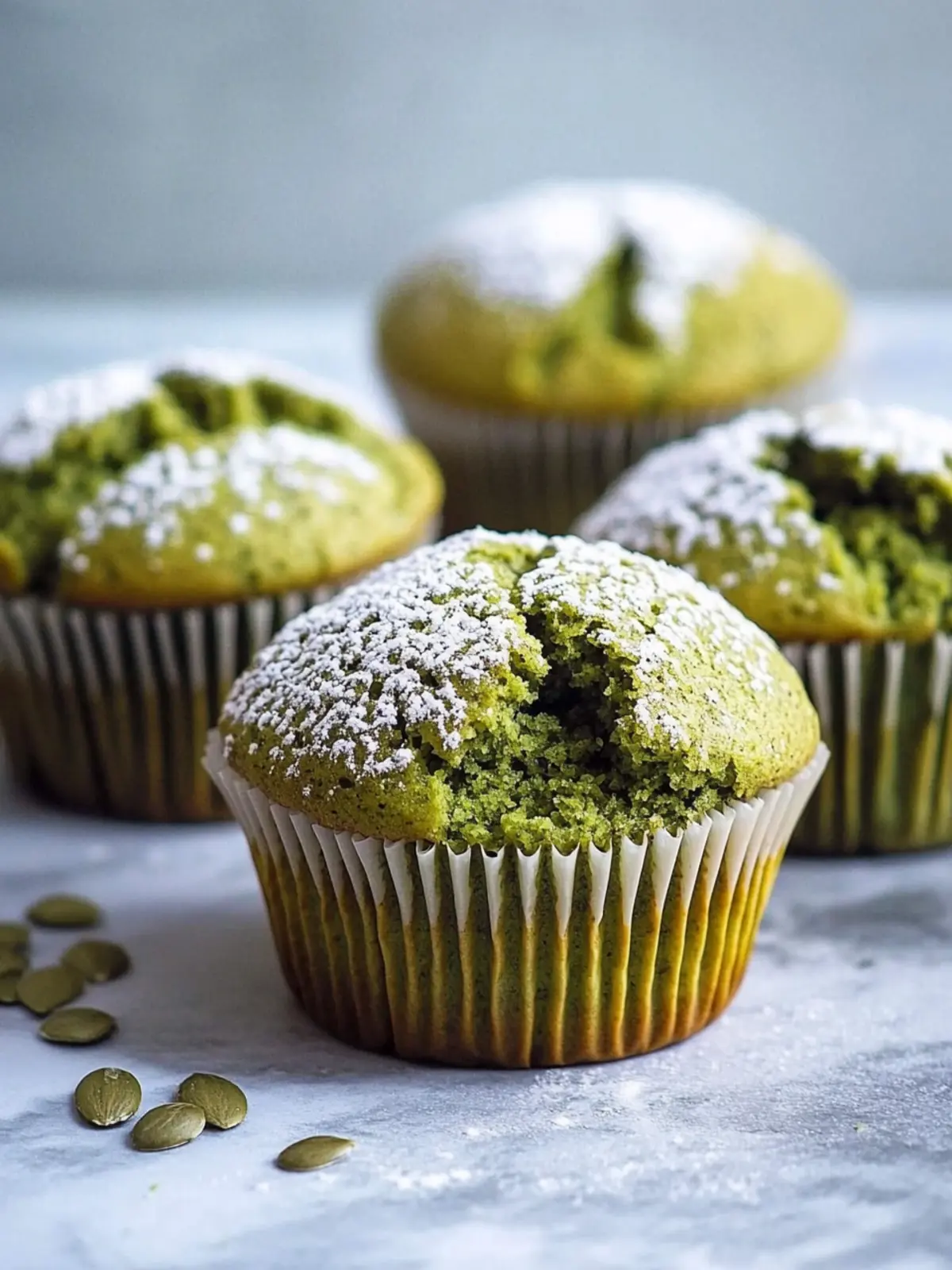 Delicious Matcha Muffins Vegan and Gluten-Free Treats 3 Matcha Muffins