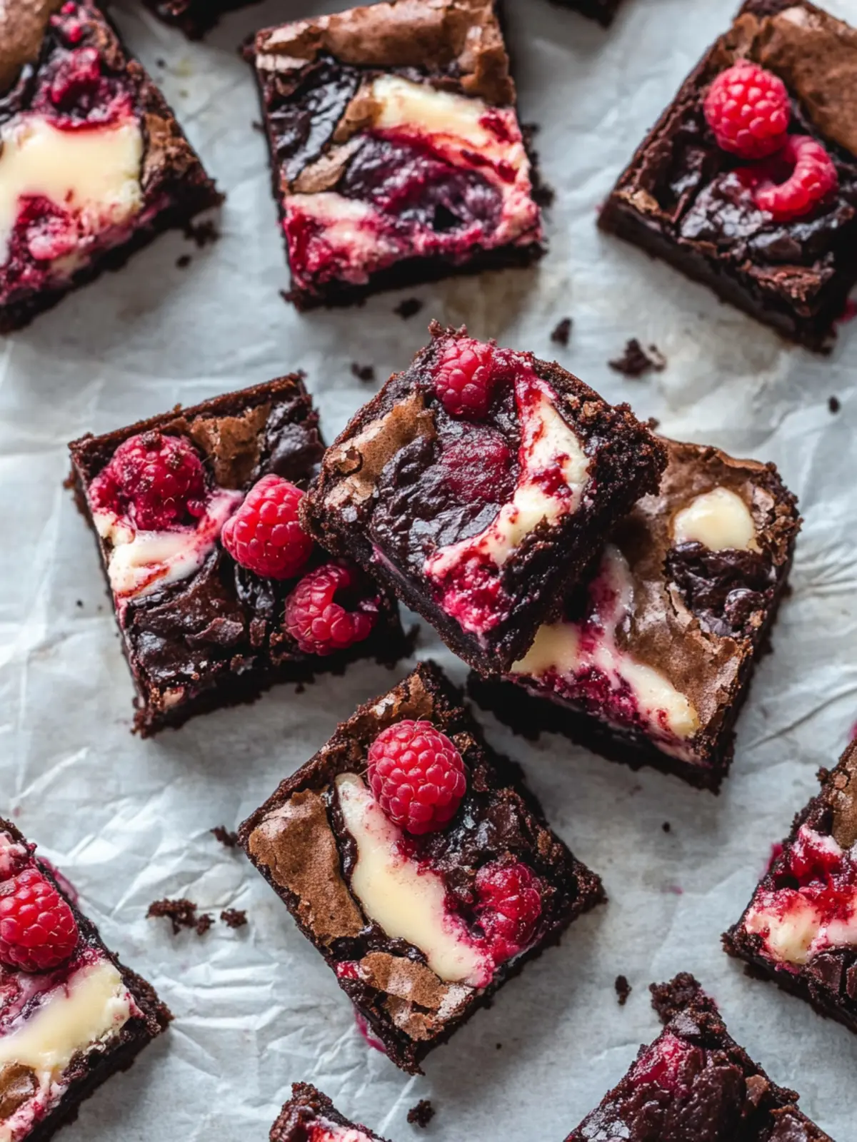 Indulge in Decadent Raspberry Cheesecake Brownies Bliss 3 Raspberry Cheesecake Brownies