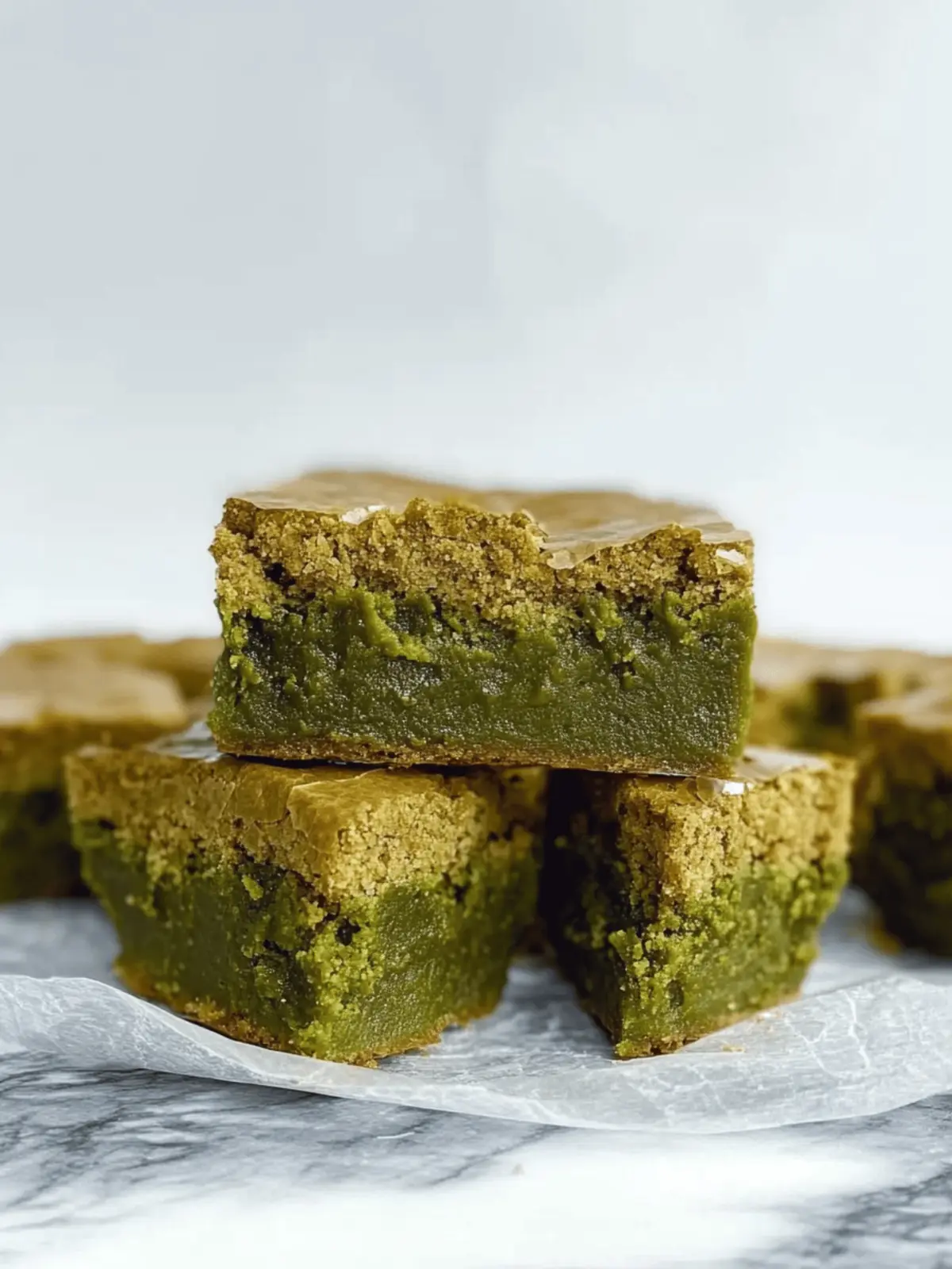 Irresistible Matcha Brownies with a White Chocolate Twist 3 Matcha Brownies