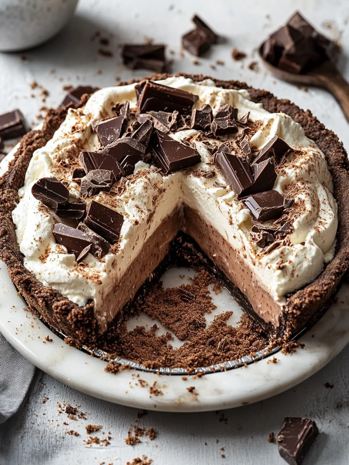 Indulge in Baileys Chocolate Cream Pie for Chocoholics 3 Baileys Chocolate Cream Pie