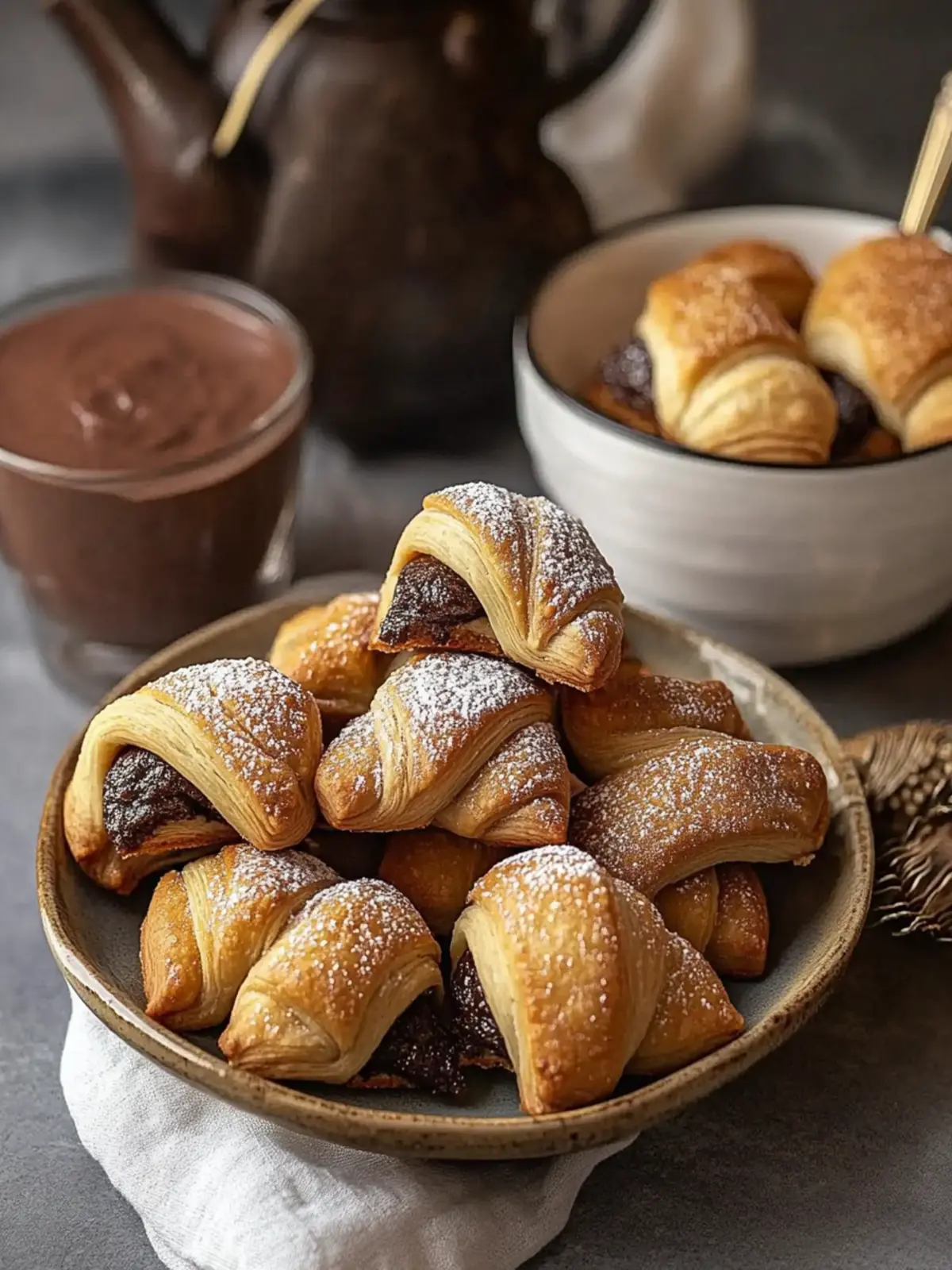 Irresistible Rugelach Cookies with Walnut and Raisin Delight 2 Rugelach Cookies