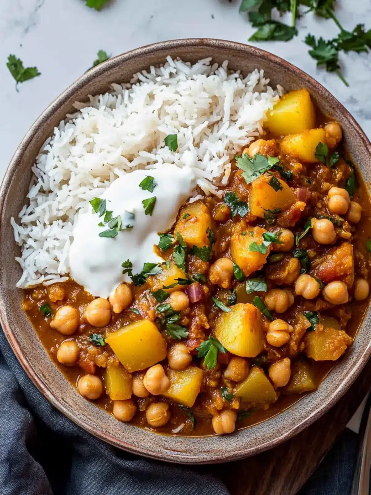 Irresistible Chickpea and Potato Curry Recipe for Cozy Nights 2 Chickpea and Potato Curry Recipe