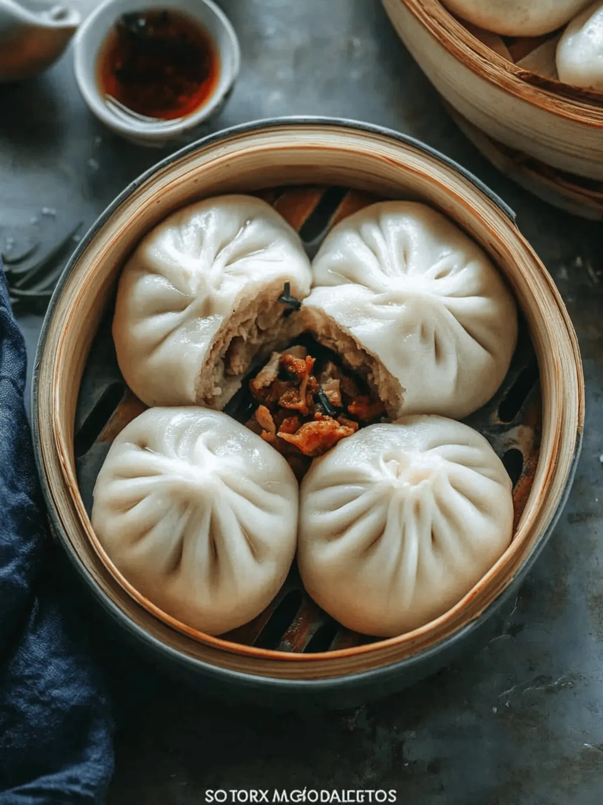 Steamed Pork Buns with Chive: Your New Comfort Food Craze 4 Steamed Pork Buns with Chive