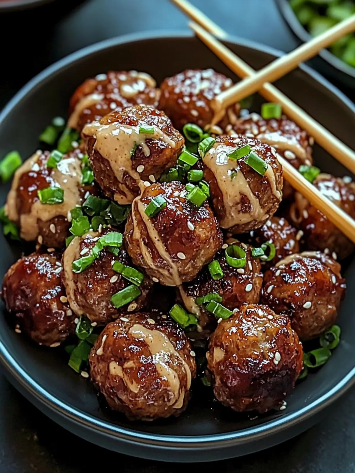 Savory Korean BBQ Meatballs: A Flavorful Homemade Treat 3 Korean BBQ Meatballs