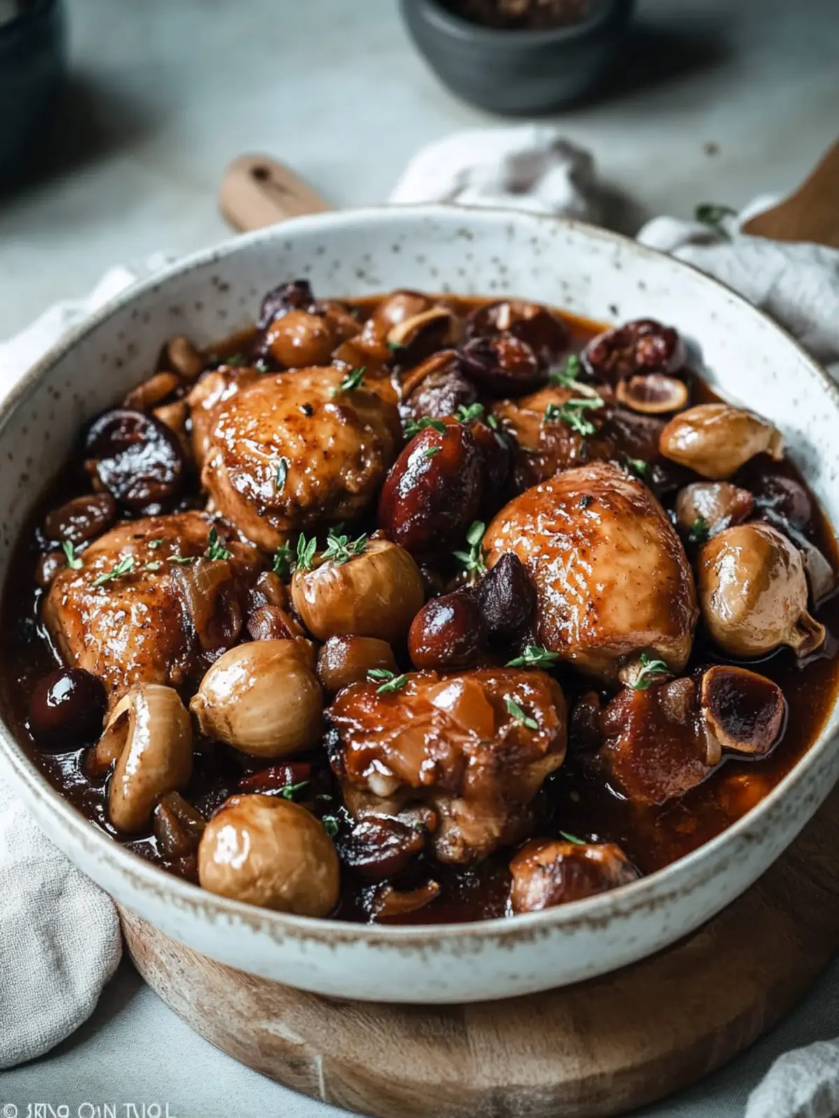 Savory Braised Chestnut Chicken That's Perfect for Cozy Nights 2 Braised Chestnut Chicken