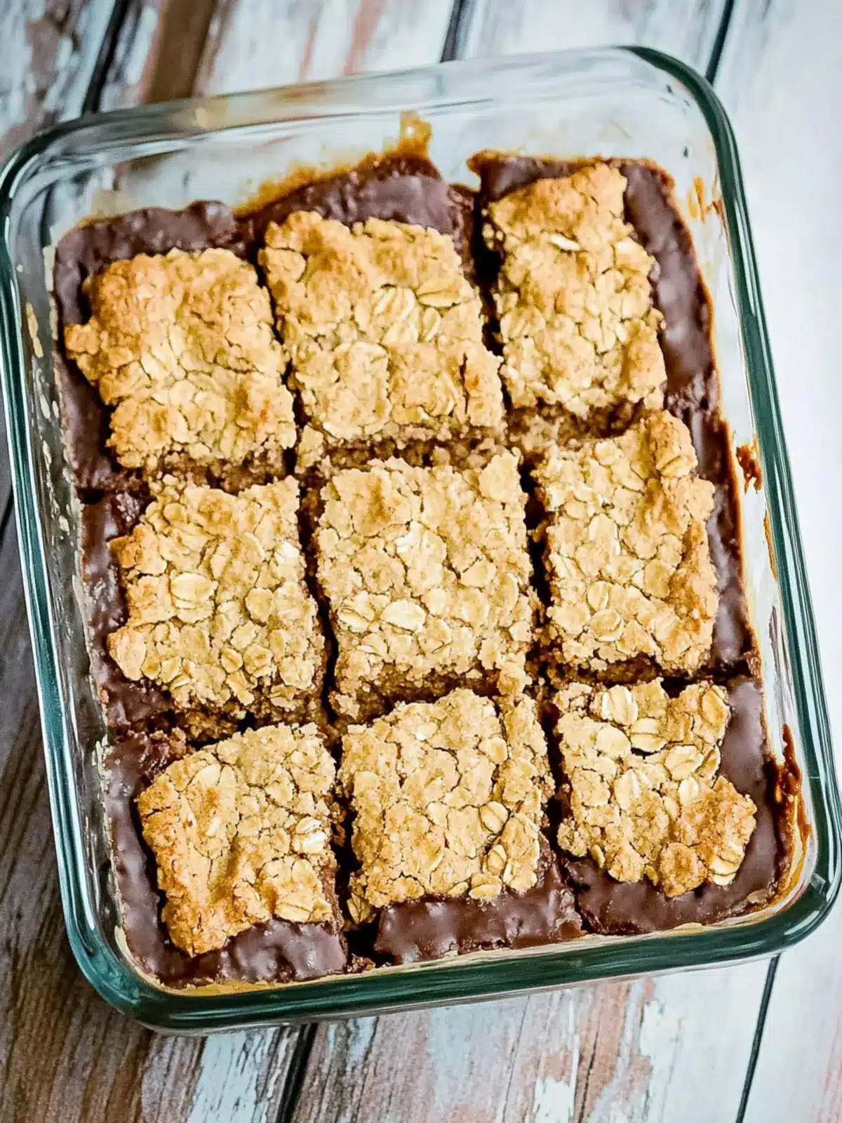 Irresistible Decadent Oatmeal Fudge Bars for Sweet Cravings 2 Decadent Oatmeal Fudge Bars