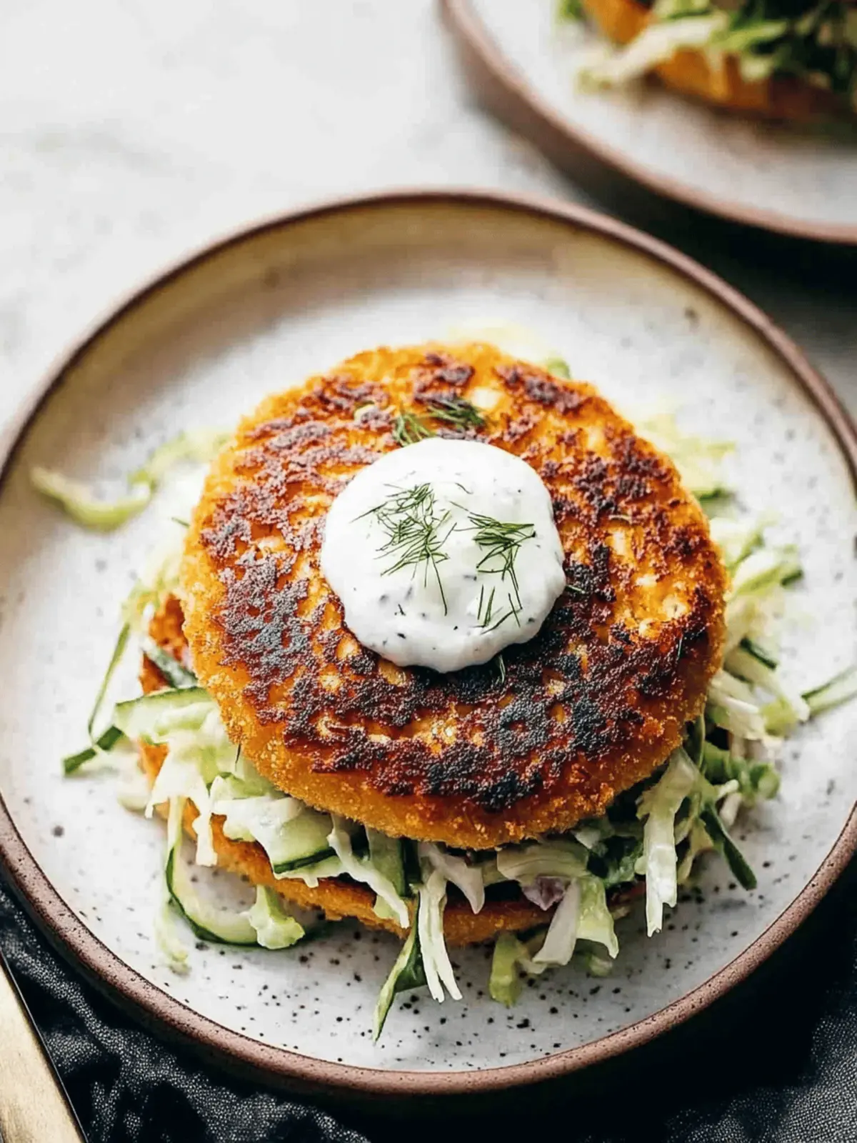 Irresistibly Yummy Salmon Burgers with Crunchy Slaw Surprise 3 Yummy Salmon Burgers with Slaw