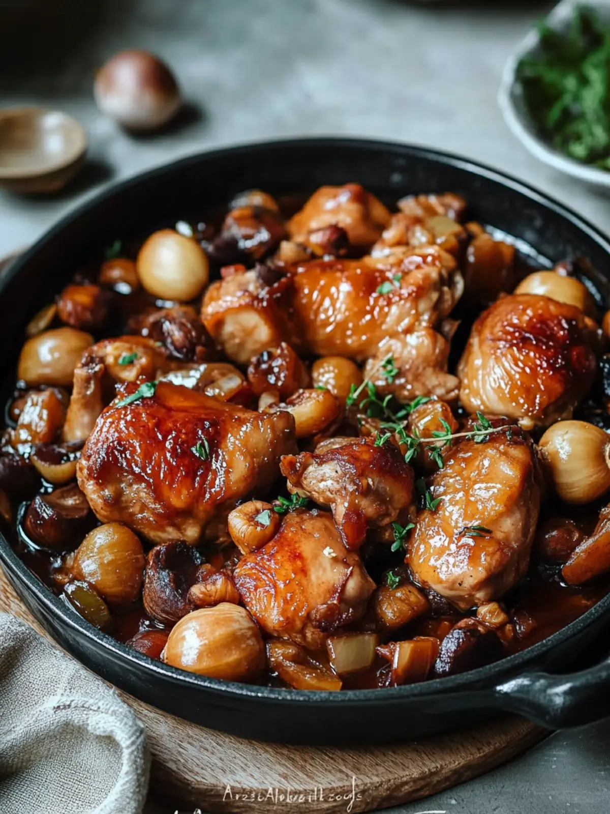 Savory Braised Chestnut Chicken That's Perfect for Cozy Nights 3 Braised Chestnut Chicken