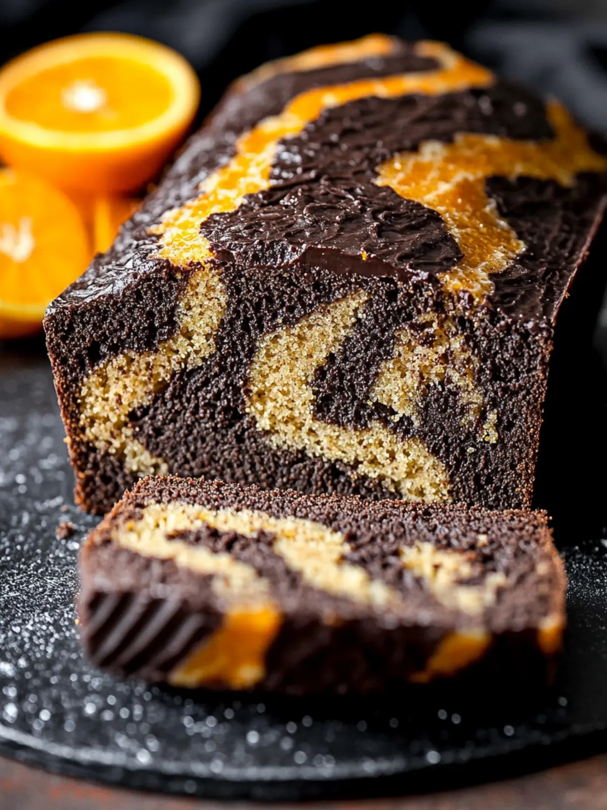Vegan Chocolate Orange Marble Loaf You'll Adore Every Bite 2 Vegan Chocolate Orange Marble Loaf