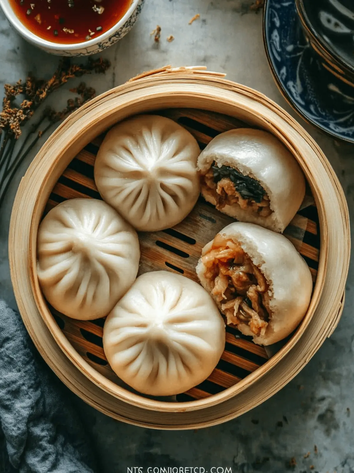 Steamed Pork Buns with Chive: Your New Comfort Food Craze 3 Steamed Pork Buns with Chive