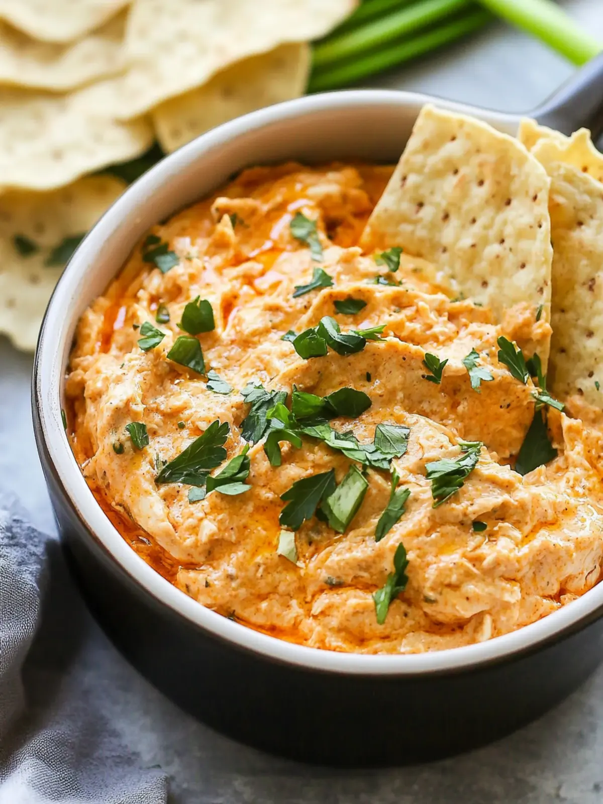 Creamy Dairy-Free Healthy Buffalo Chicken Dip Recipe to Love 4 Dairy-Free Healthy Buffalo Chicken Dip Recipe
