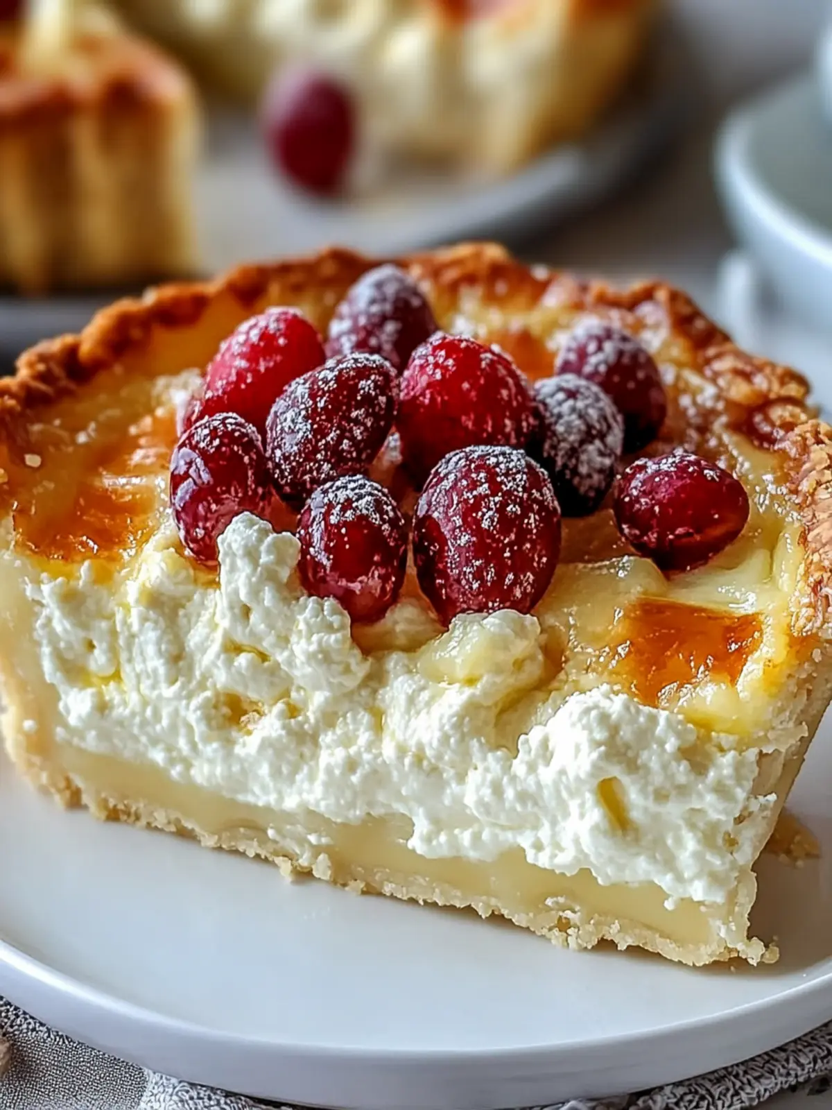 Easter Sweet Ricotta Pie: A Delightfully Creamy Tradition 3 Easter Sweet Ricotta Pie