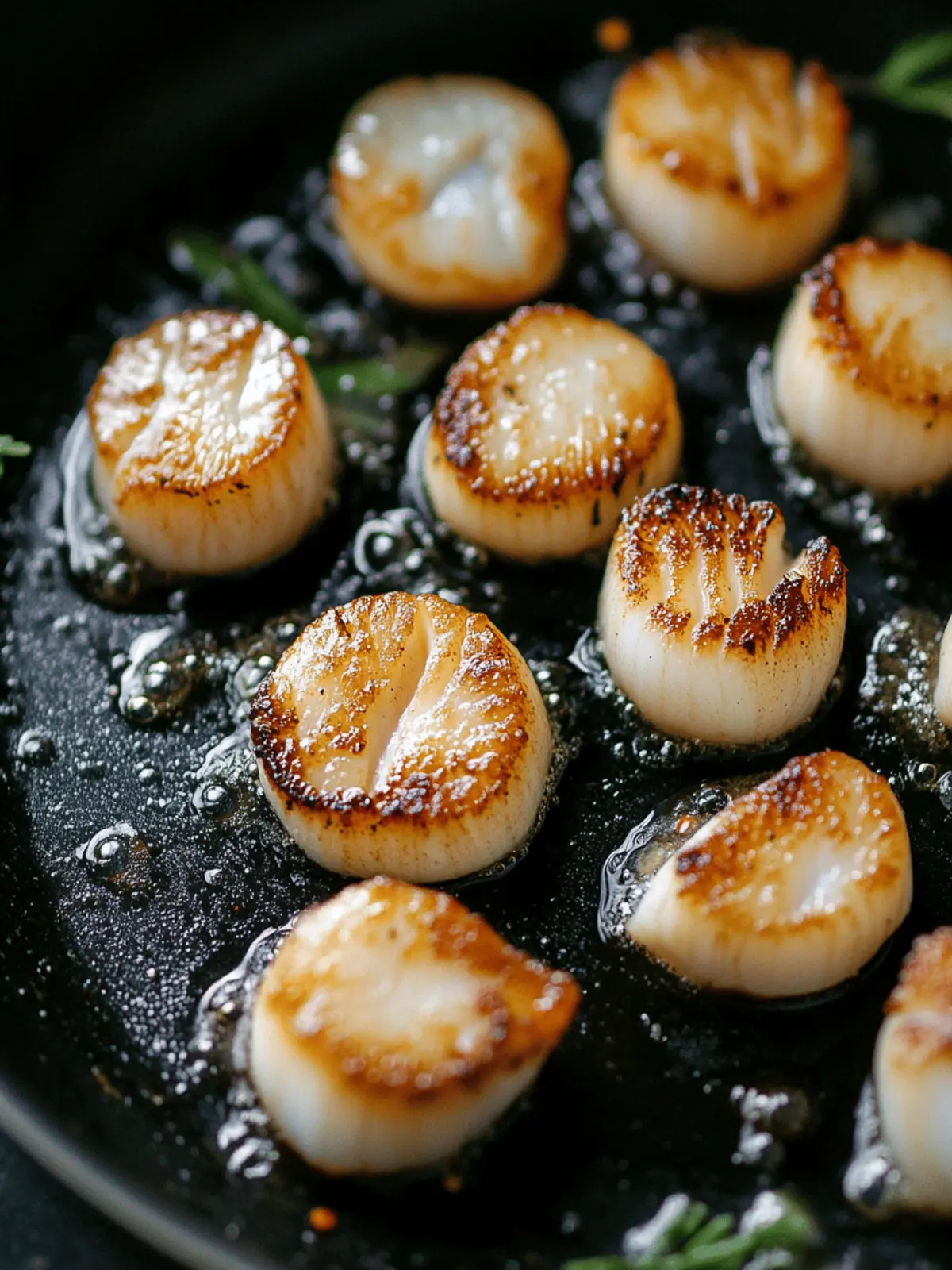 Perfect Pan Seared Scallops with Irresistible Parsley Butter 3 Perfect Pan Seared Scallops