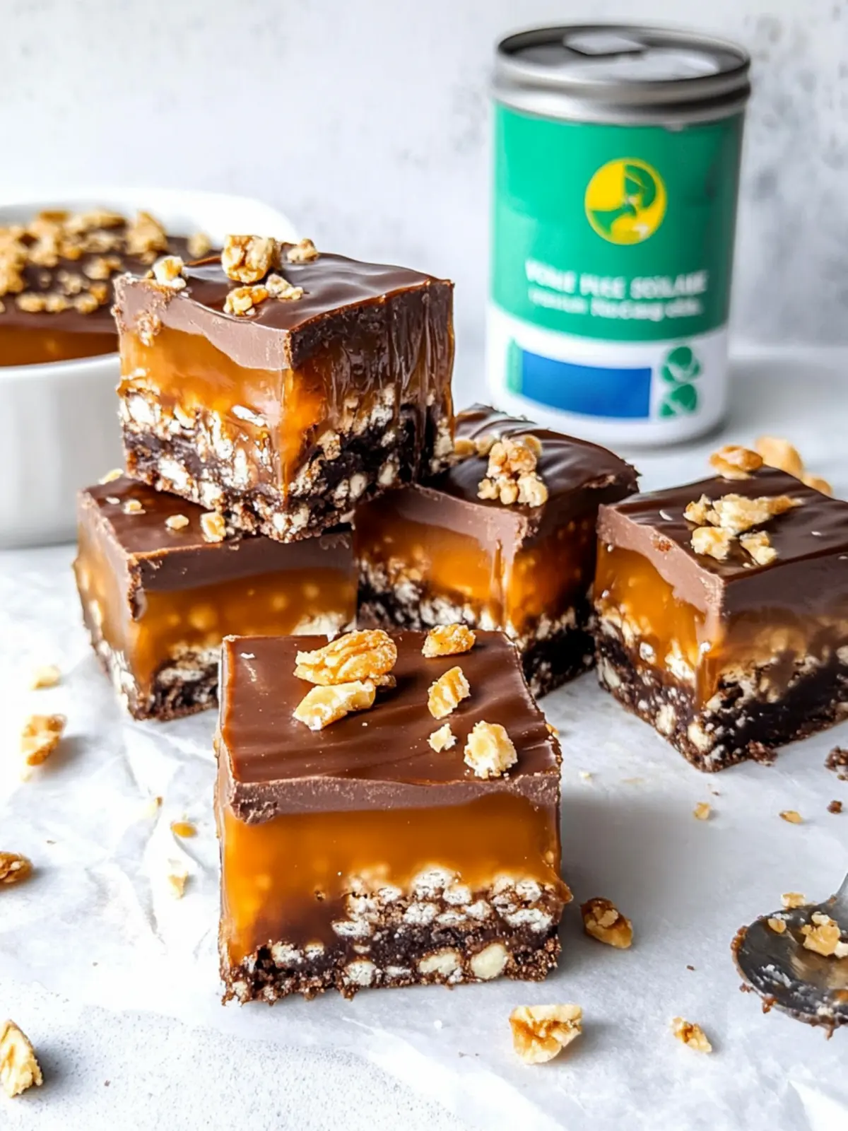 Delicious Vegan Caramel Crunch Bars You ll Crave Daily 4 Vegan Caramel Crunch Bars