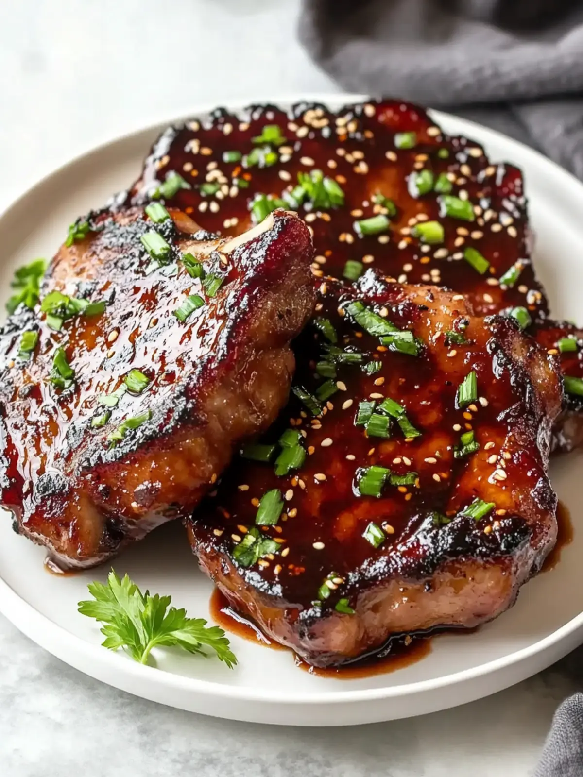Glazed Korean-Style Pork Chops that Wow Your Taste Buds 3 Glazed Korean-Style Pork Chops