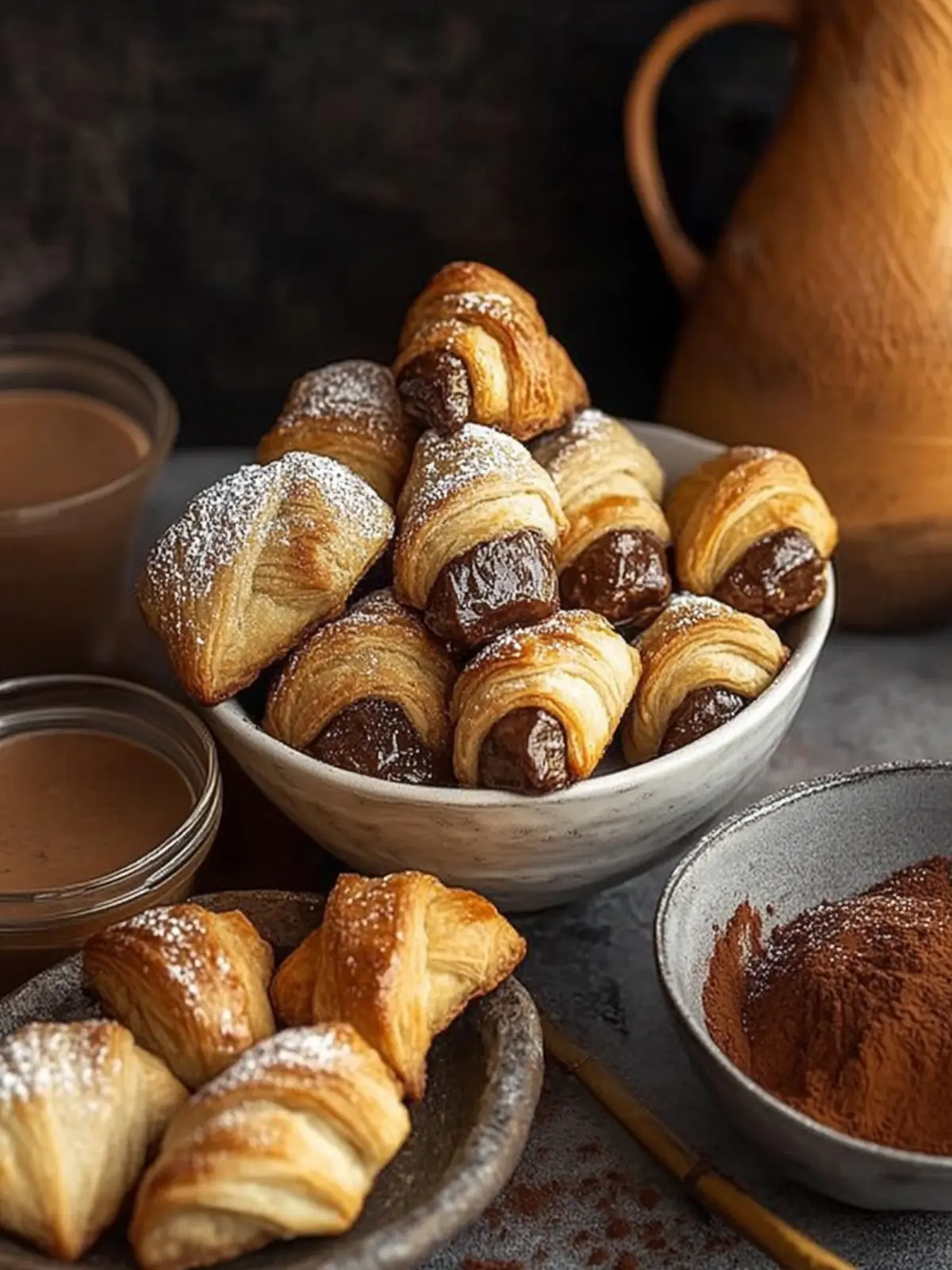 Irresistible Rugelach Cookies with Walnut and Raisin Delight 4 Rugelach Cookies