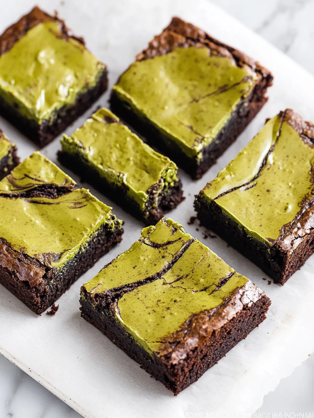 Decadent Fudgy Matcha Brownies Everyone Will Crave 4 Fudgy Matcha Brownies