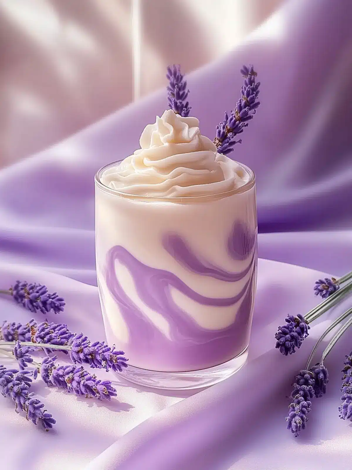 Lavender Cream Cold Foam to Elevate Your Iced Coffee Bliss 3 Lavender Cream Cold Foam