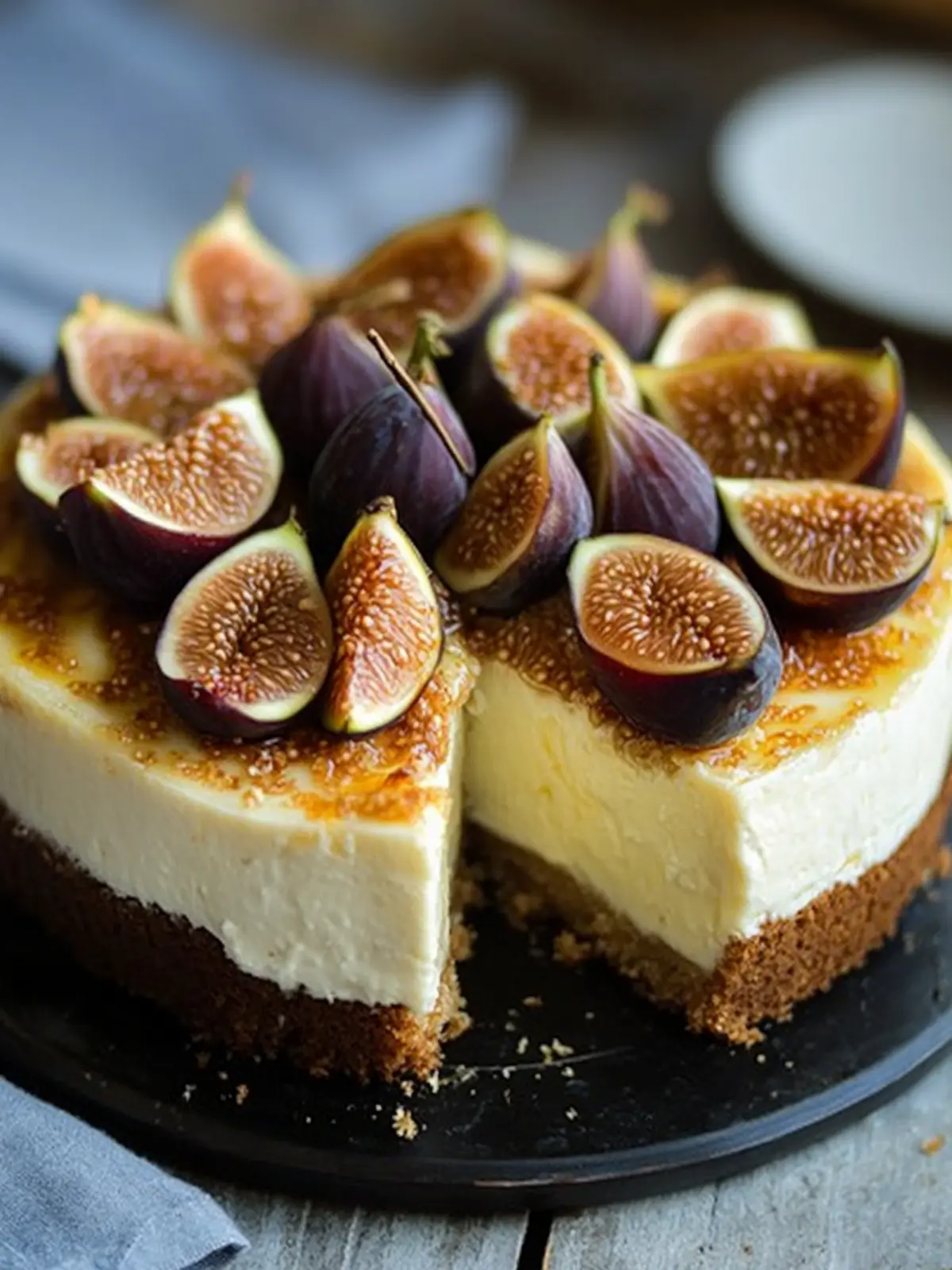 Delightful Fig and Orange Goat s Cheese Cake Recipe 2 Fig and orange goat s cheese cake