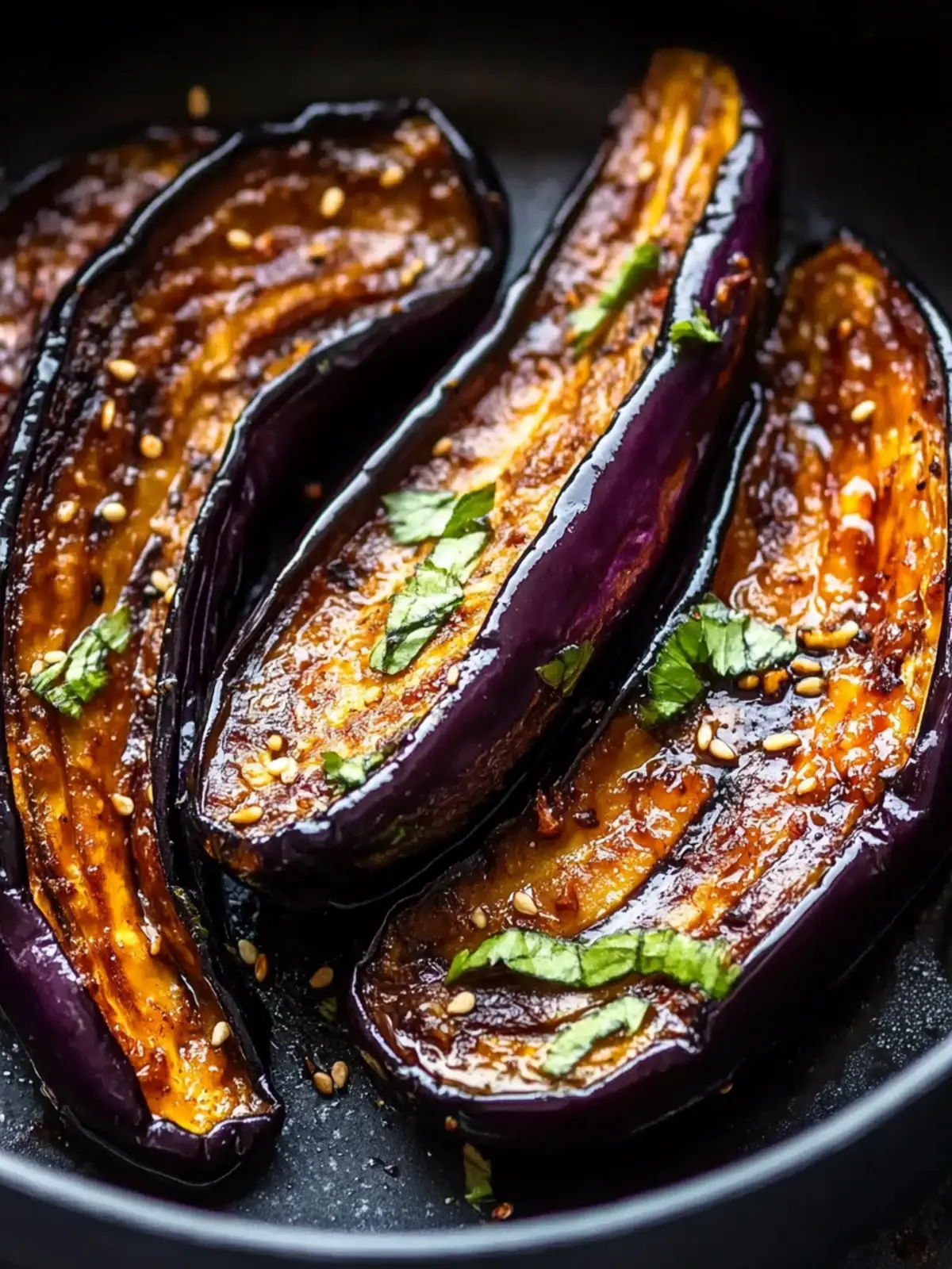 Miso Glazed Eggplant: Quick, Budget-Friendly Vegan Delight 2 Miso Glazed Eggplant