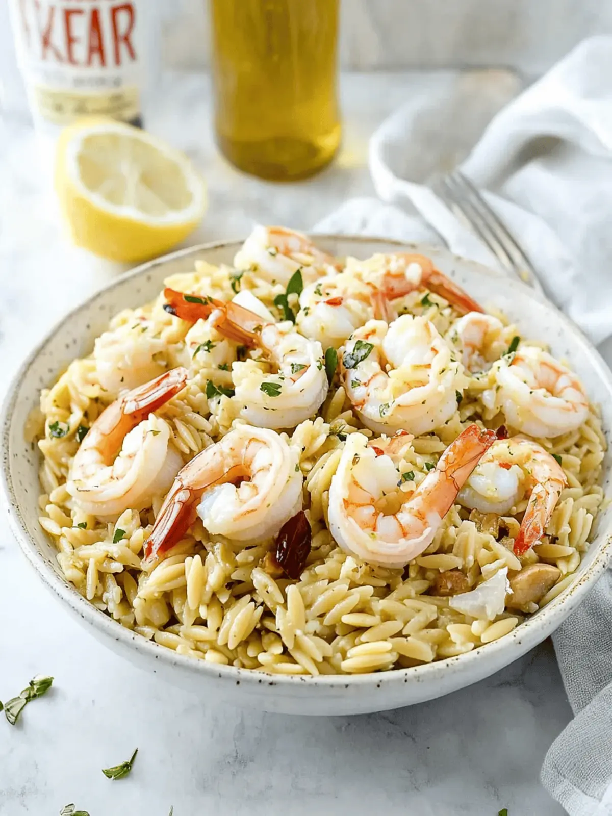 Lemon Orzo Salad with Garlic Butter Shrimp Anyone Can Master 4 Lemon Orzo Salad With Garlic Butter Shrimp