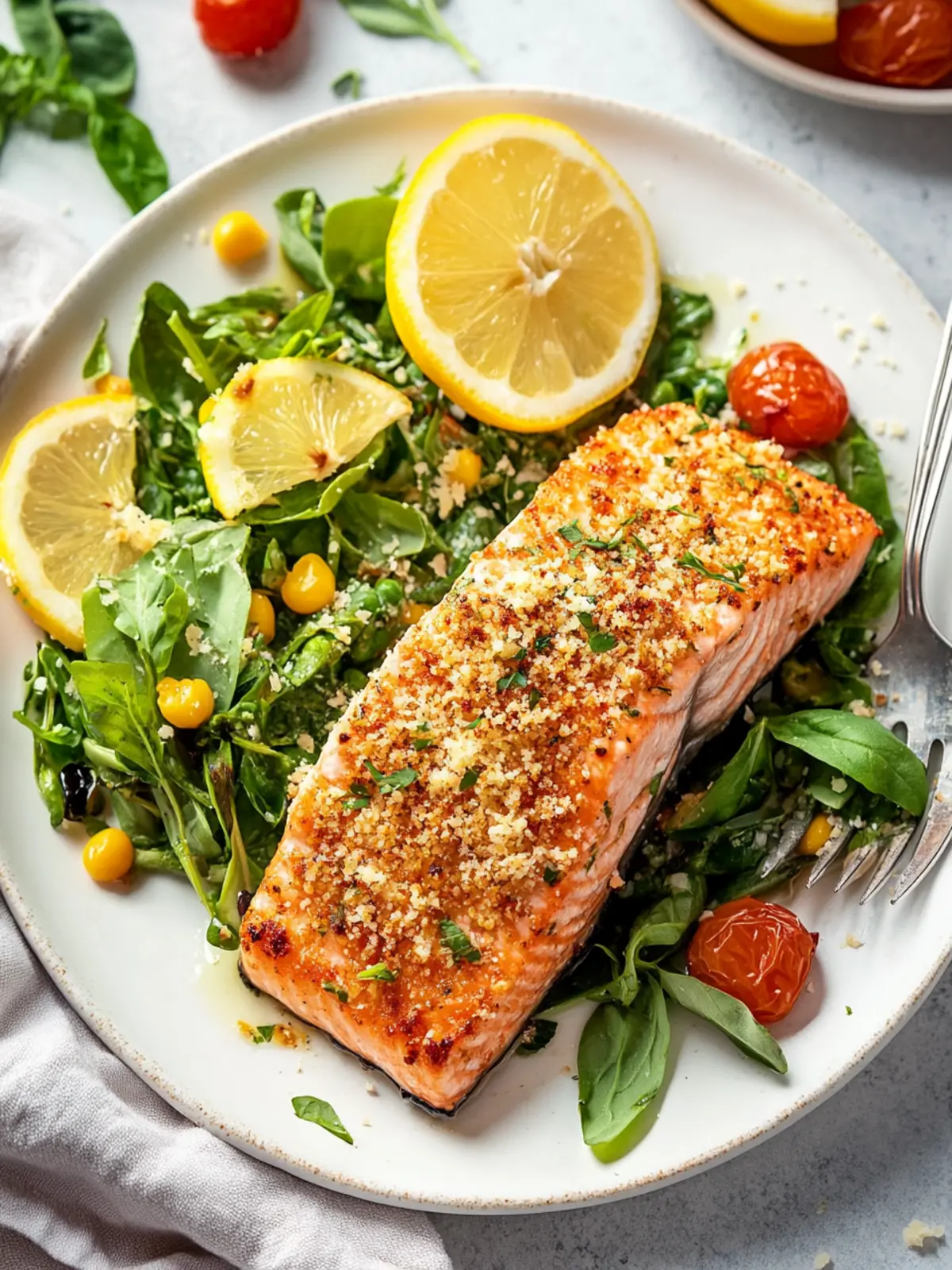 Parmesan Crusted Salmon: Quick, Healthy & Irresistibly Tasty 3 Parmesan Crusted Salmon