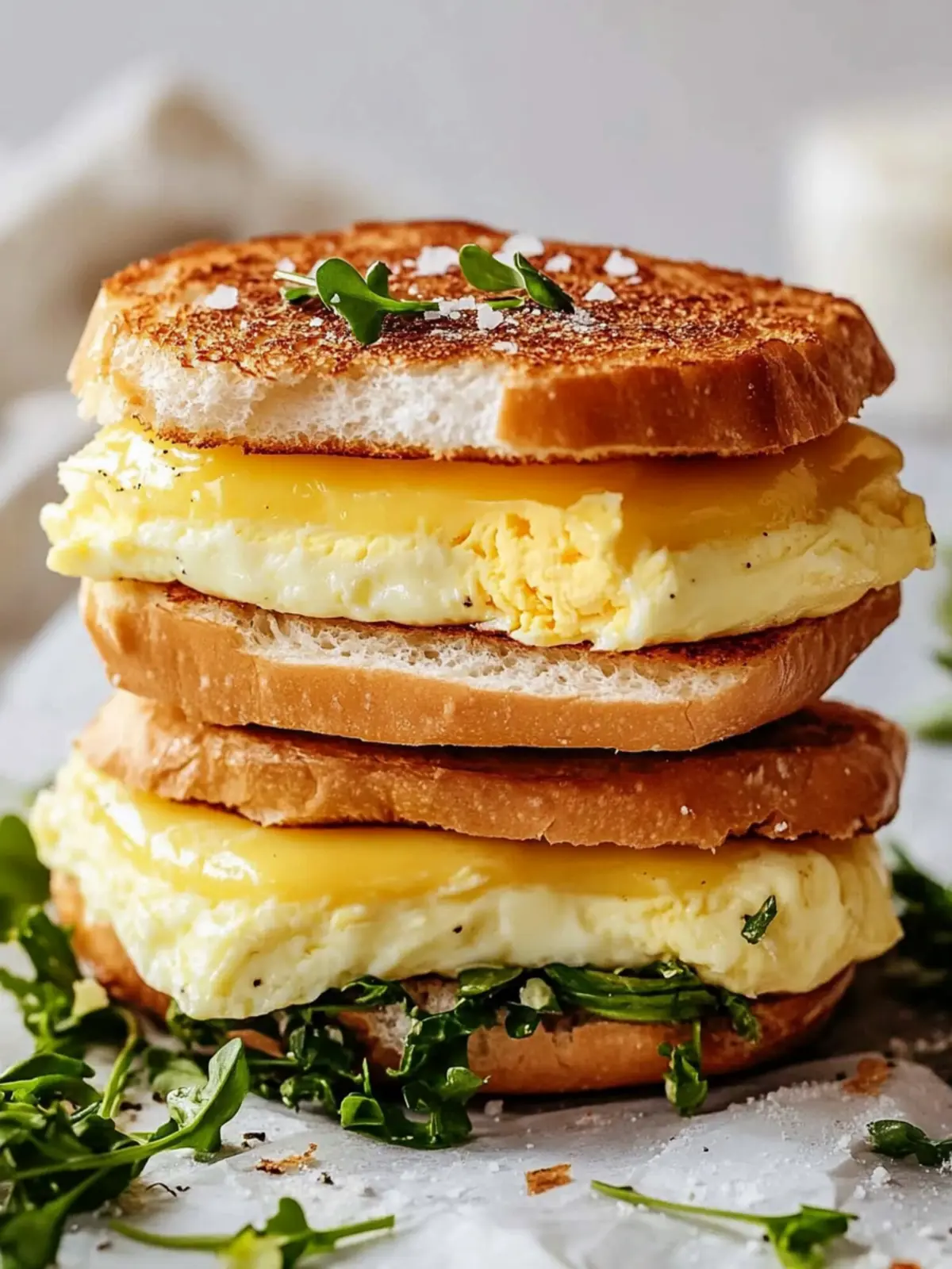 Ultimate Fluffy Egg Sandwiches to Brighten Your Breakfast 2 Fluffy Egg Sandwiches