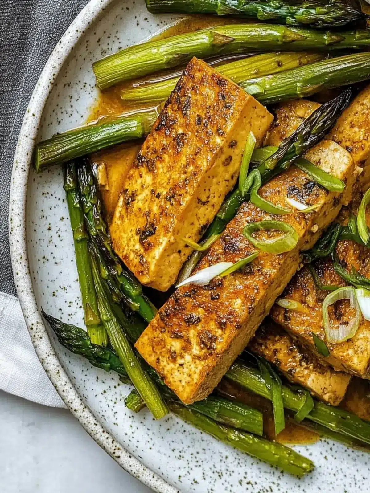 Buttery Lemon Tofu and Asparagus for a Flavorful Twist 3 Buttery Lemon Tofu and Asparagus